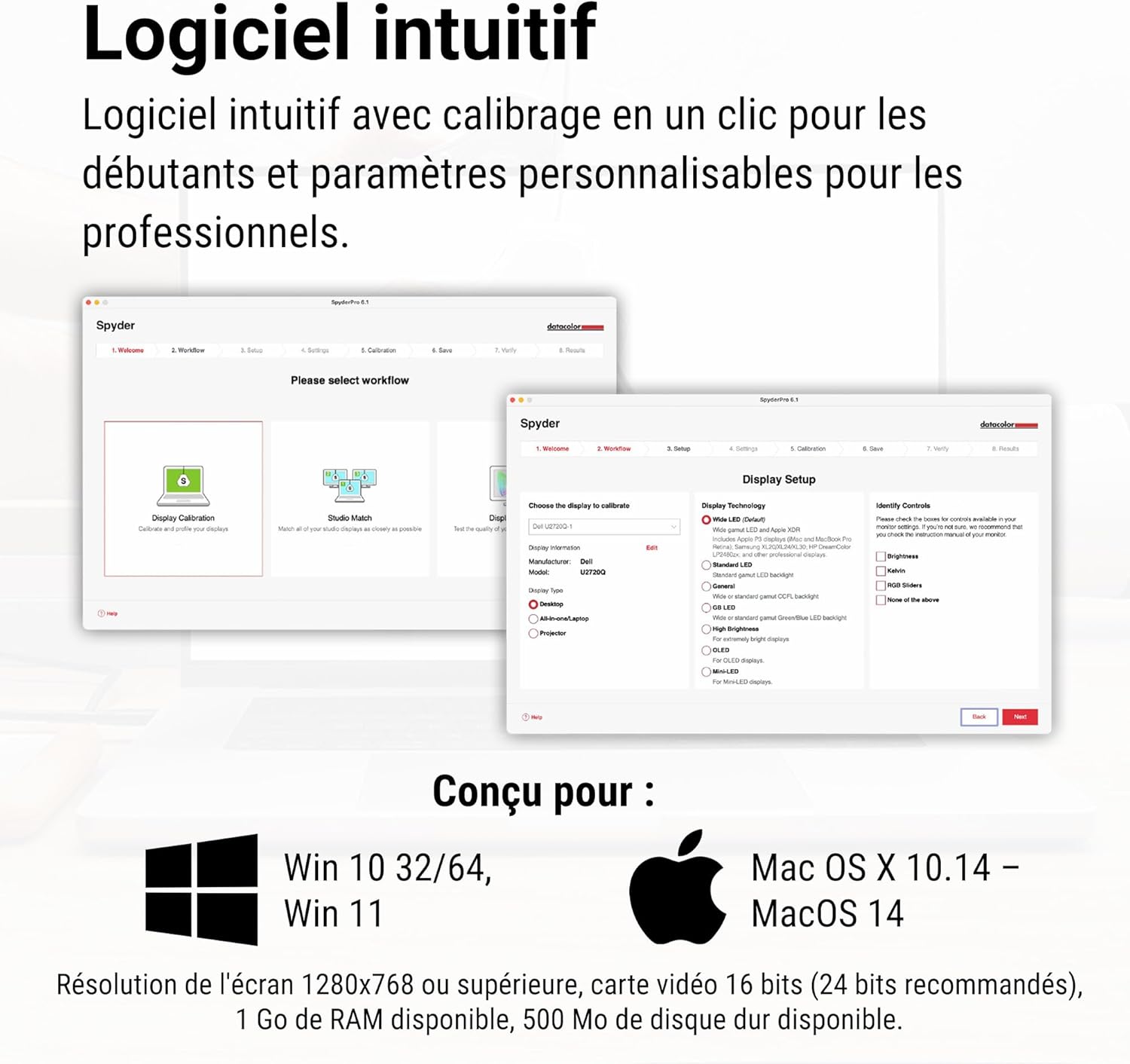 Thumbnail 3 de Datacolor Spyder – Calibrateur d’écran pour designers, photographes et créateurs de contenu