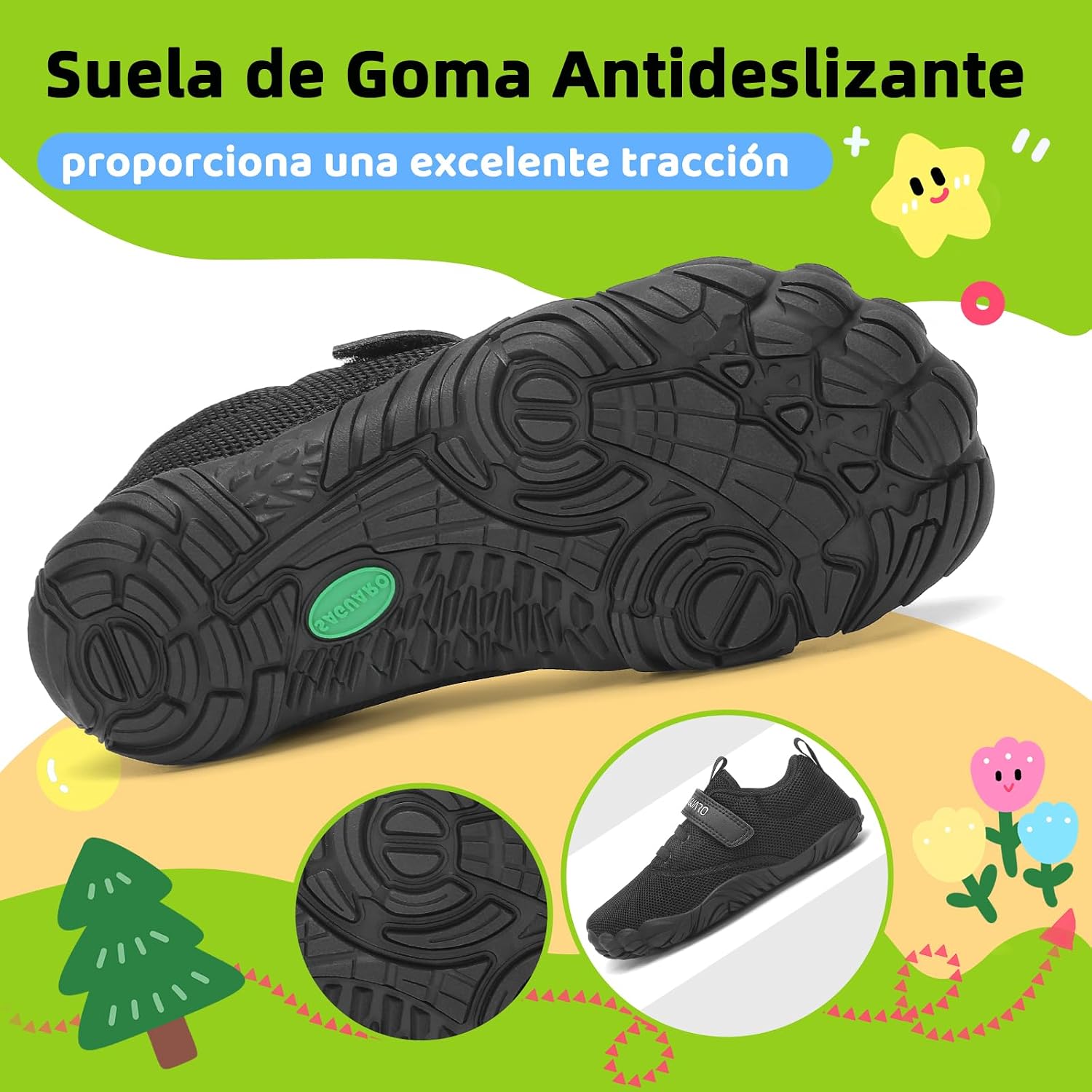 Thumbnail 4 de SAGUARO Zapatillas Barefoot Niños talla 24-36