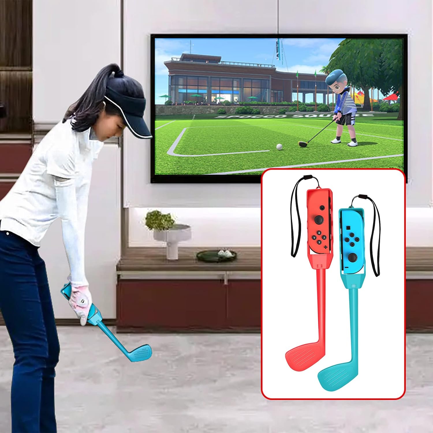 Detalle 2 de Nintendo Switch 2025 Sports Accessories Bundle 10-in-1