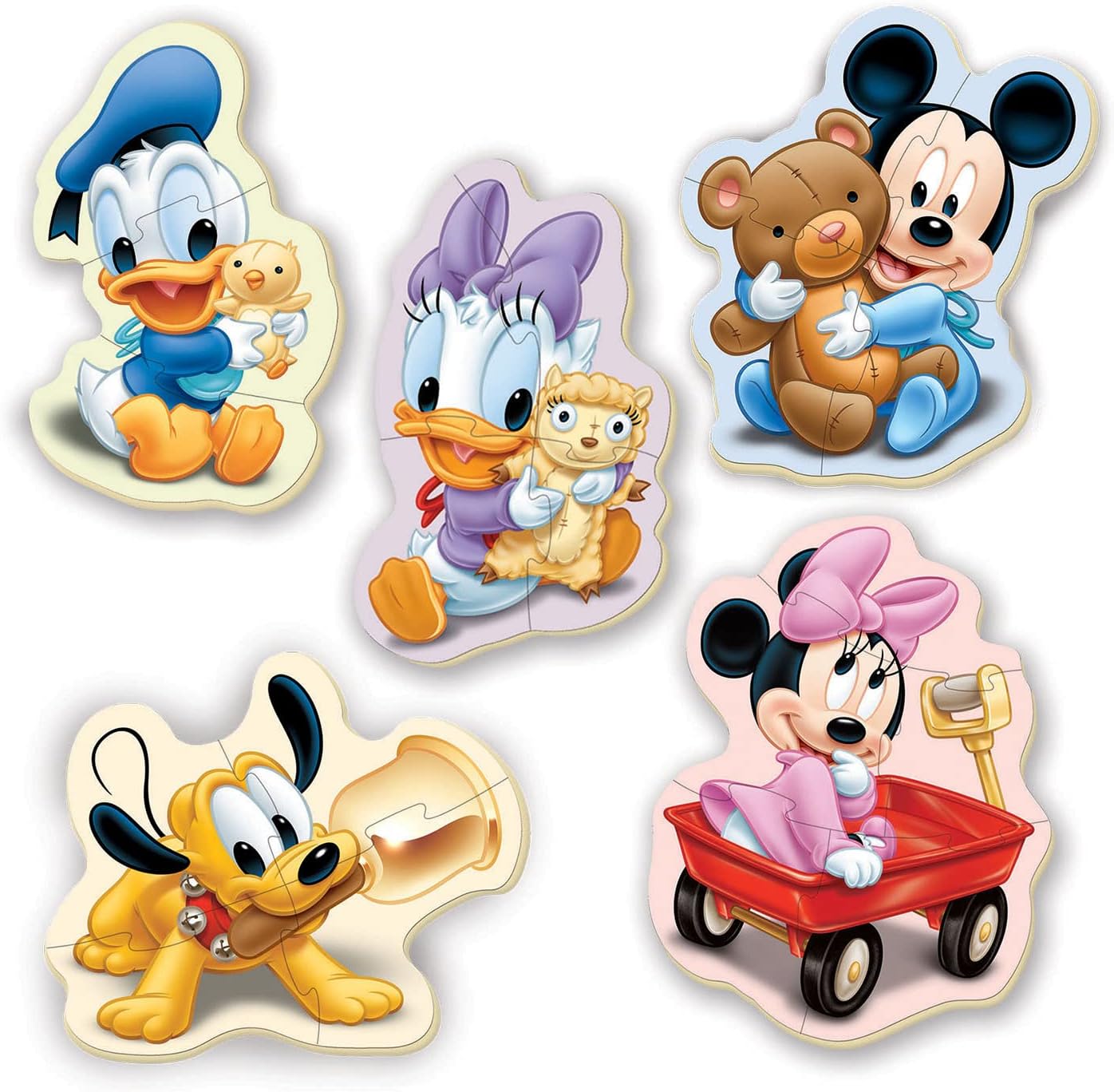 Thumbnail 1 de Educa Baby Puzzle Topolino Mickey Mouse 5in1 (3/4/5 pezzi) per bambini dai 2 anni