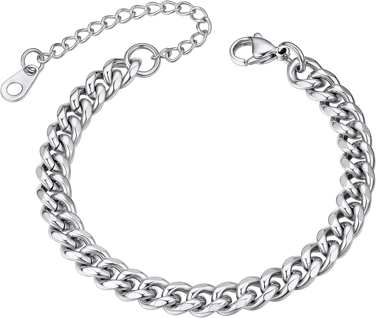 Detalle de ChainsHouse Bracelet chaîne cubaine 6 mm