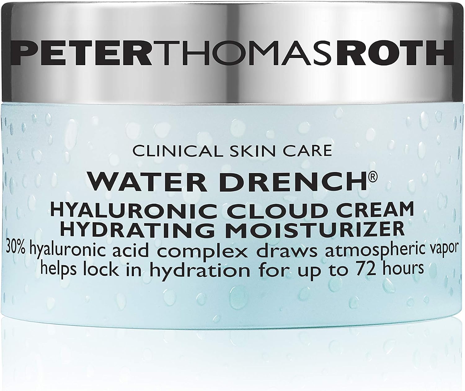 Detalle de Peter Thomas Roth Water Drench Hyaluronic Cloud Cream Hydrating Moisturizer Mini 20ml: idratazione leggera ma profonda