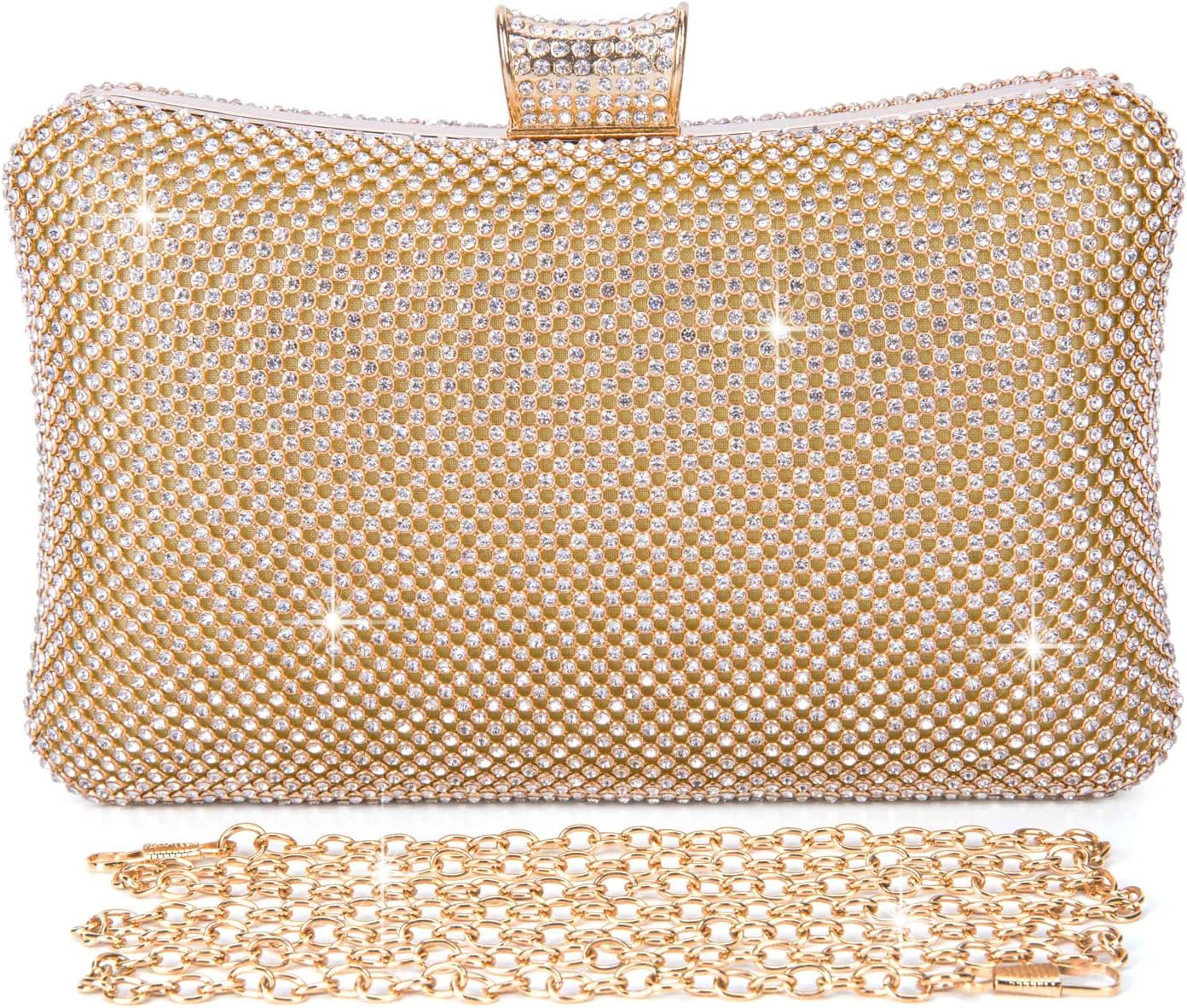 Detalle de BAIGIO Damen Clutches Elegant Abendtasche