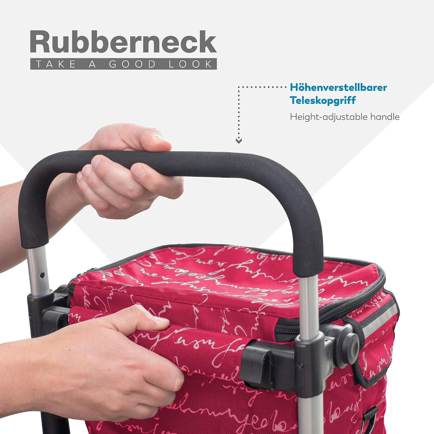 Thumbnail 3 de Rubberneck Einkauftrolley klappbar 44 l mit Treppensteiger, Kühlfach & 3x3-Rad-System