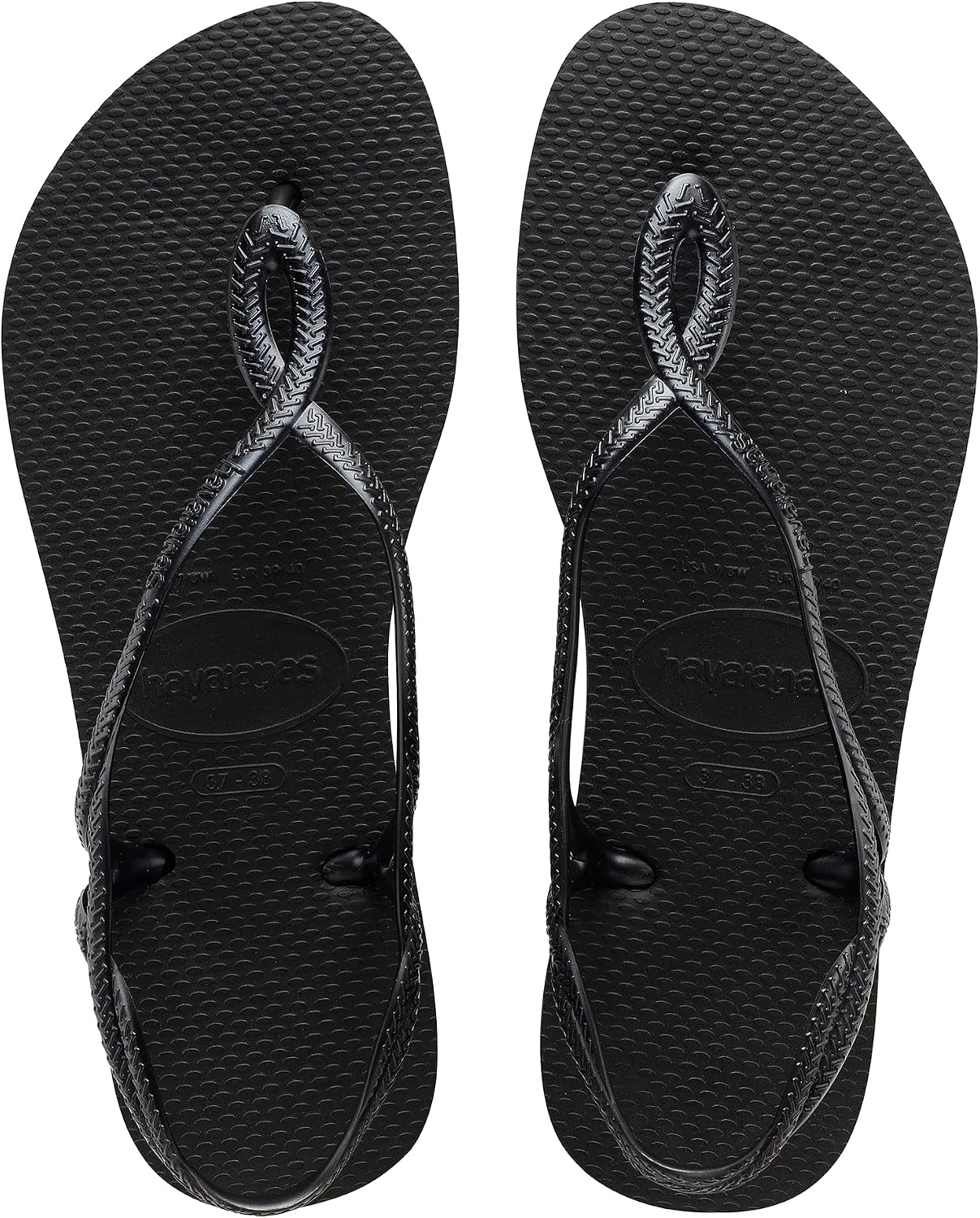 Detalle de Havaianas Luna: Sandali da Donna comodi, eleganti e funzionali con cinturino alla caviglia