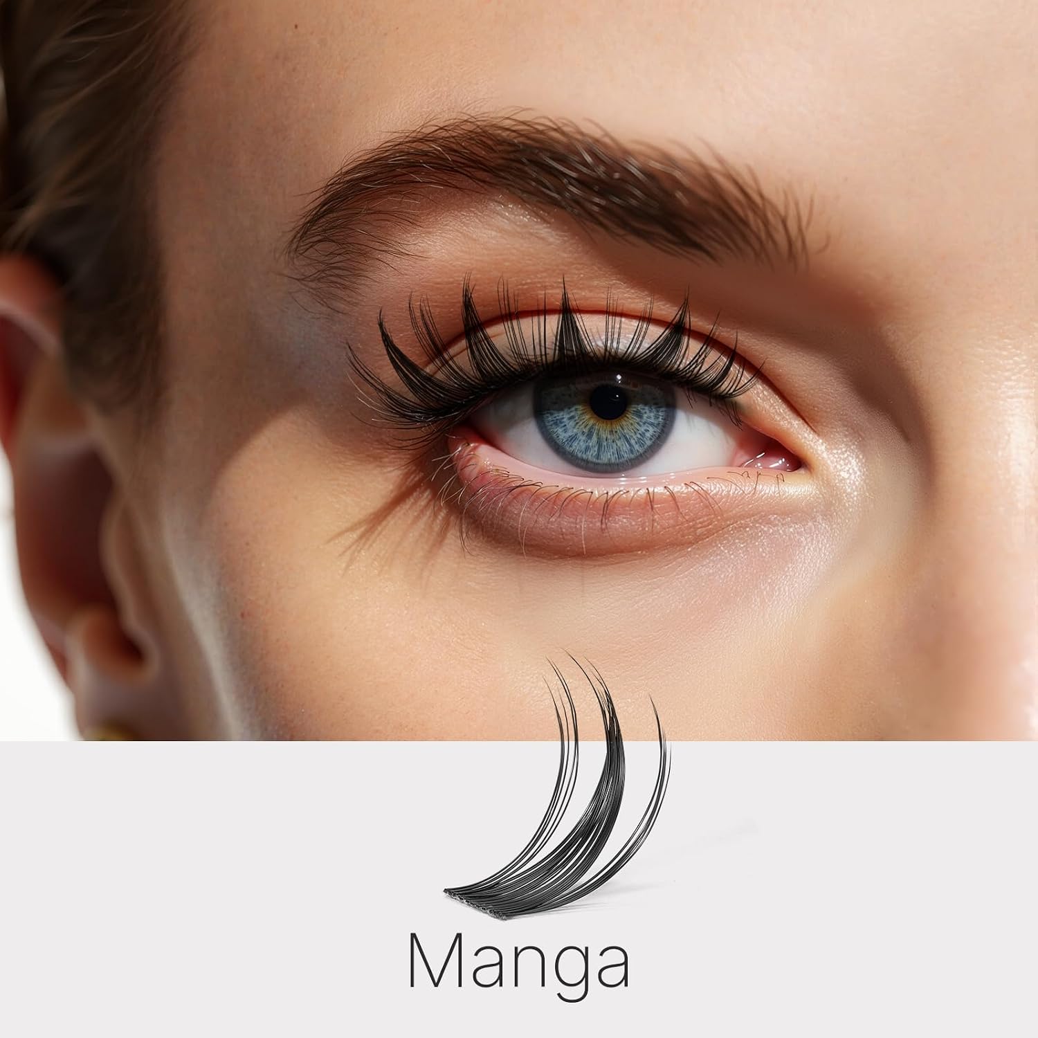 Detalle 2 de VEYESBEAUTY Manga Lash Clusters 8-18mm