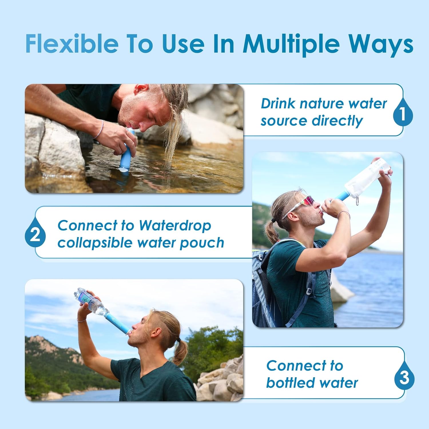 Thumbnail 6 de Waterdrop Water Filter Camping