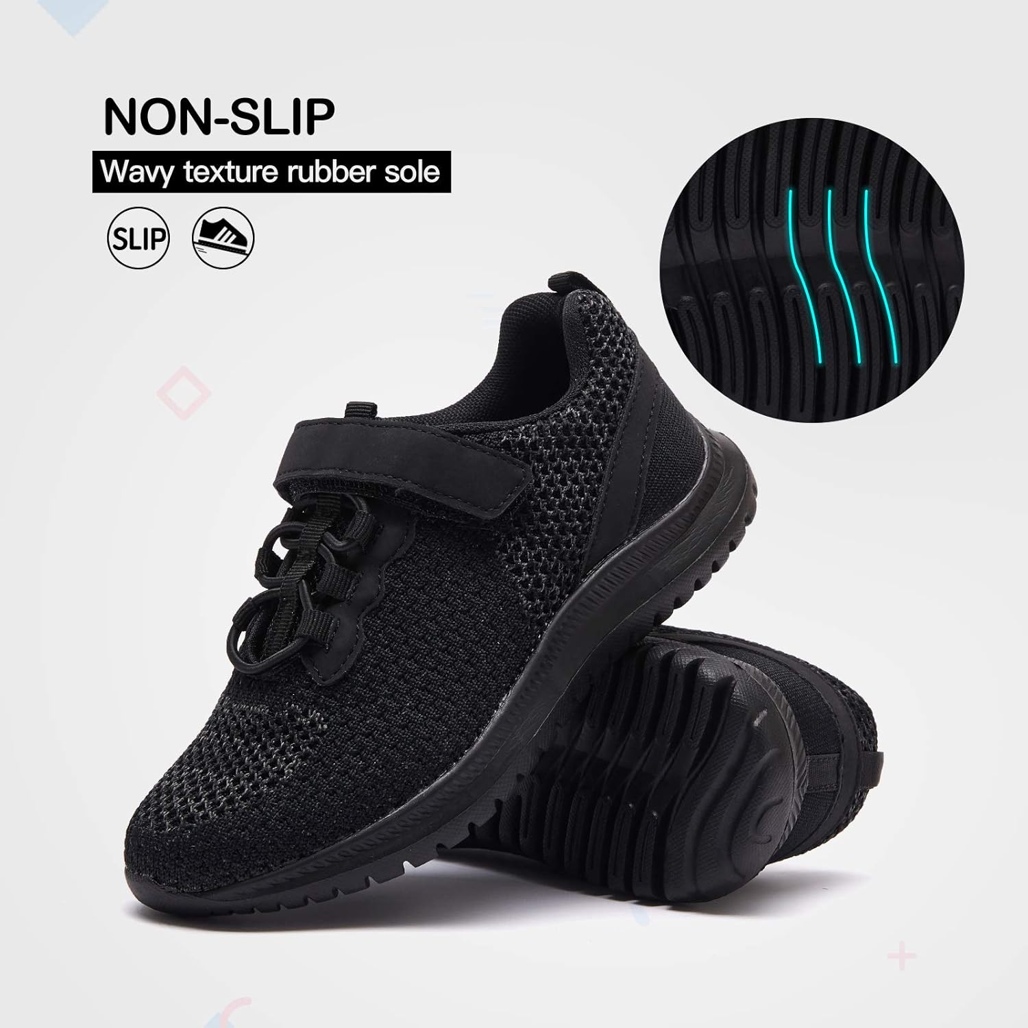 Thumbnail 3 de RUNSIDE Kids Shoes Boys & Girls Sneakers — Lightweight Athletic Walking/Running Tennis Shoes