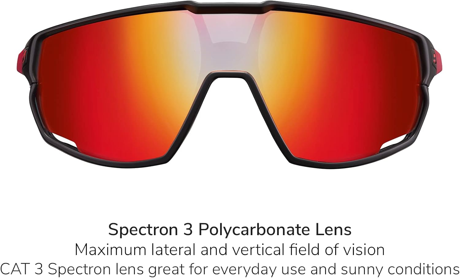 Thumbnail 1 de Lunettes de soleil unisexes Julbo avec écran panoramique et branches Flex³