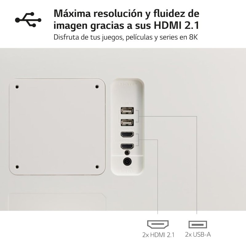 Thumbnail 1 de LG 32SR50F-W Smart Monitor 32" IPS Full HD webOS23