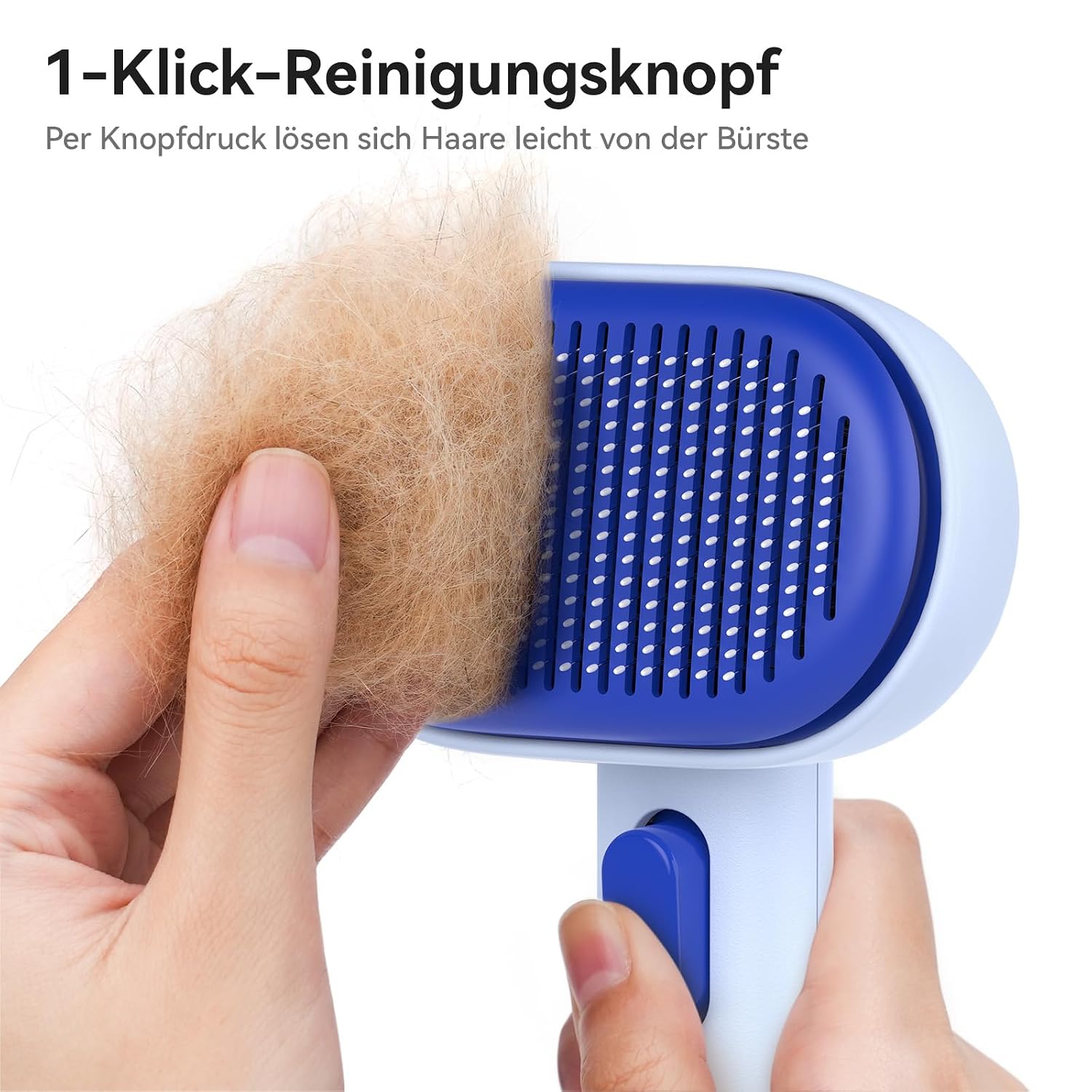Detalle 2 de aumuca Katzenbürste für Fellpflege 🐾