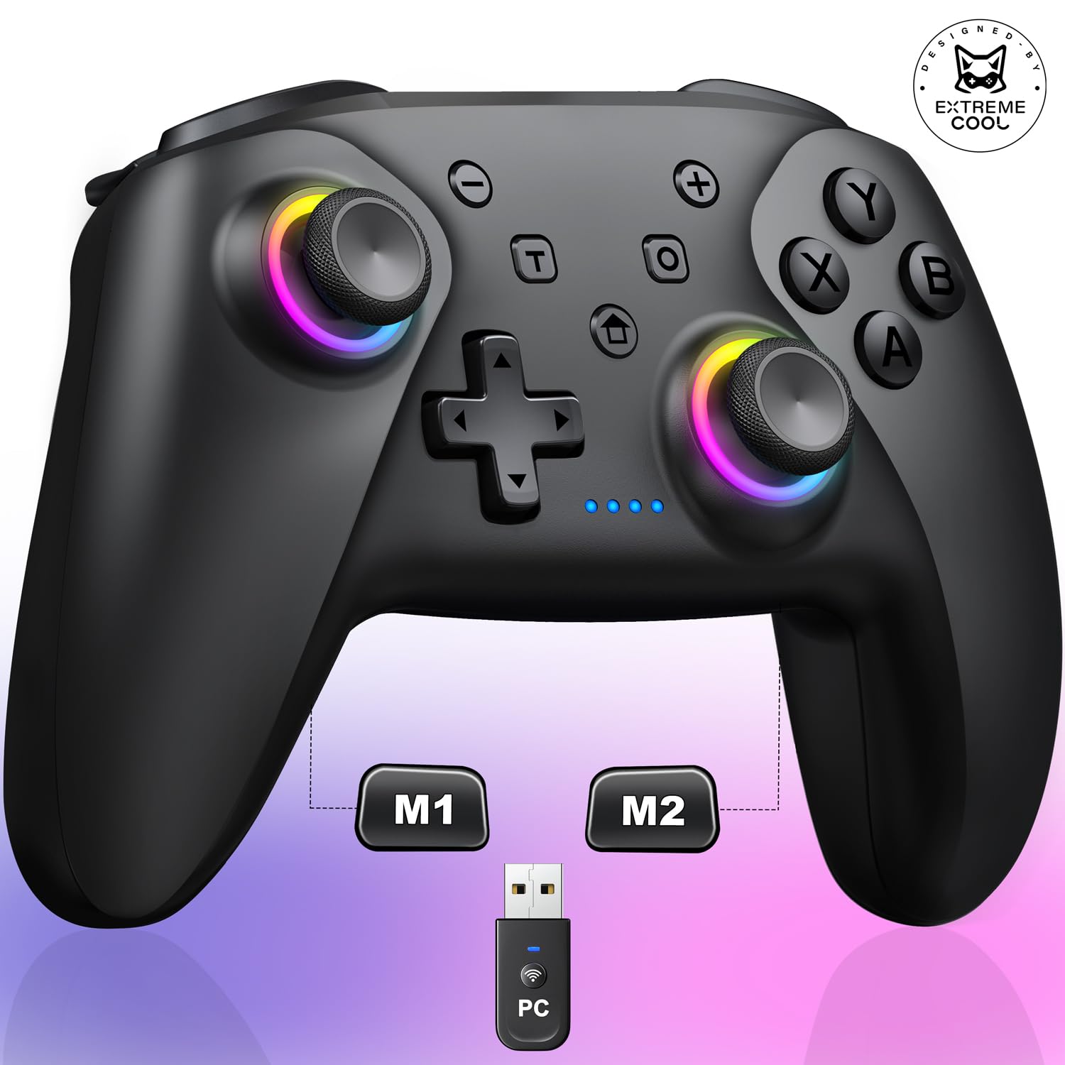 Detalle de BEBONCOOL Switch Controller mit RGB-Licht