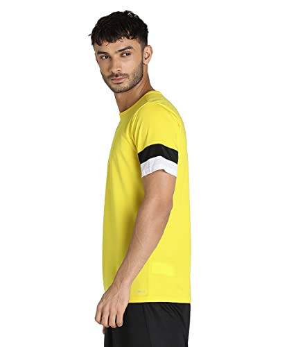 Thumbnail 2 de PUMA teamRISE Jersey Cyber Yellow-PumaBlack-White ⚙