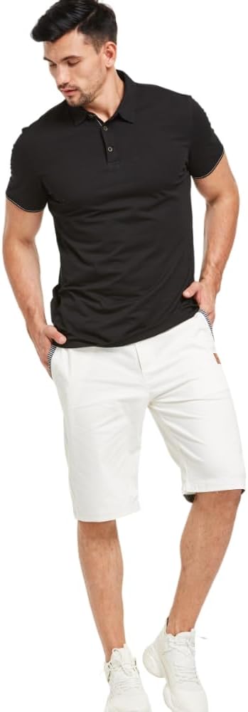 Detalle 2 de ZOXOZ Pantalones Cortos Hombre Algodón Verano