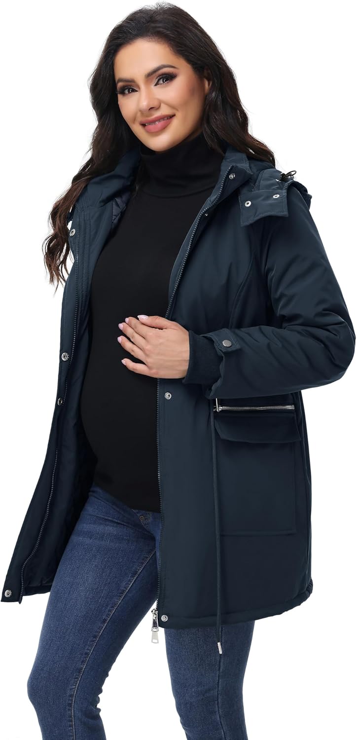 Thumbnail 1 de Maacie Maternity Winter Parka Coat – Waterproof Warm Puffer Jacket with Hood