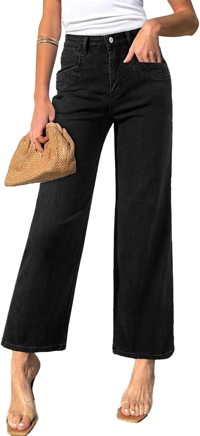 Detalle de Sidefeel Wide Leg Ankle Jeans