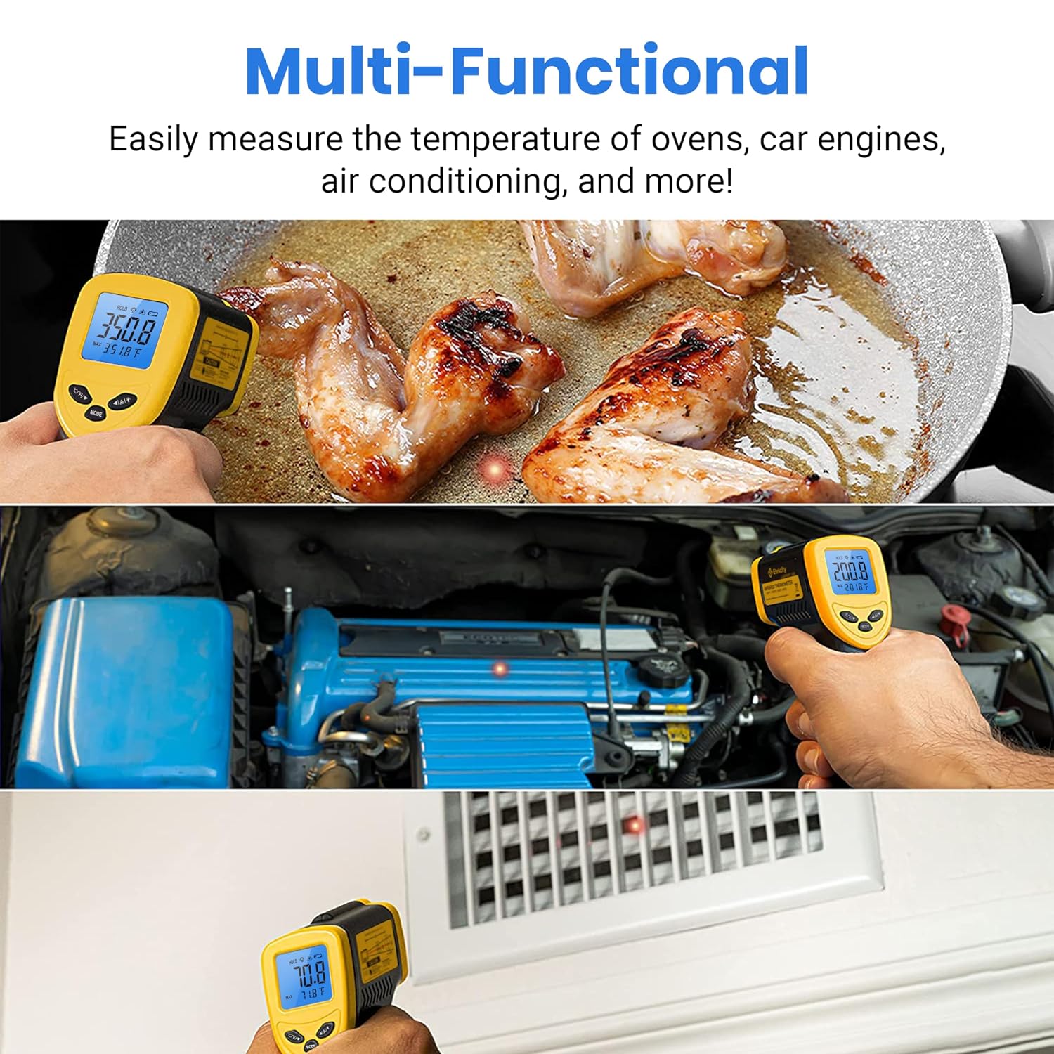 Thumbnail 1 de Etekcity Lasergrip 800 infrared thermometer -50°C