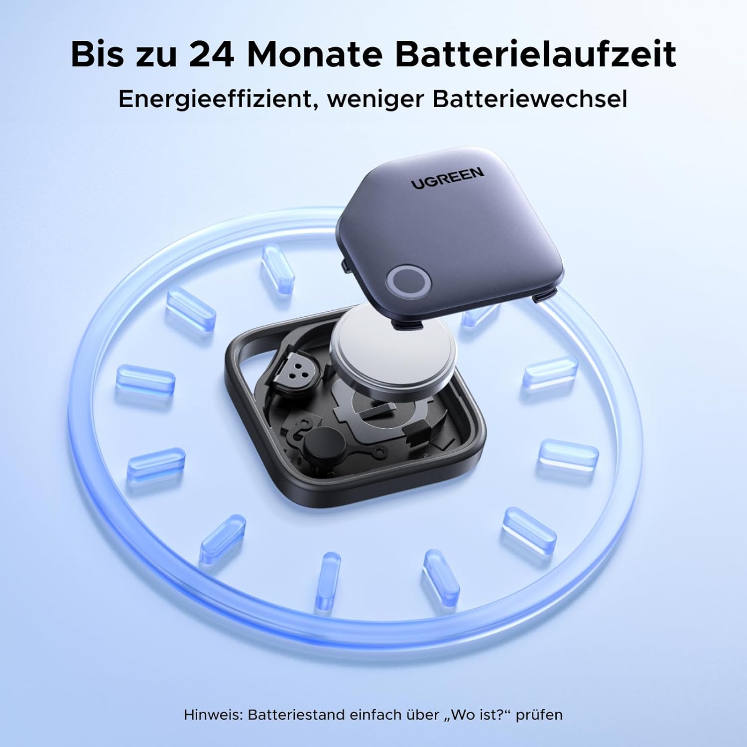 Detalle de UGREEN FineTrack 4er Pack Bluetooth-Tracker für Schlüssel