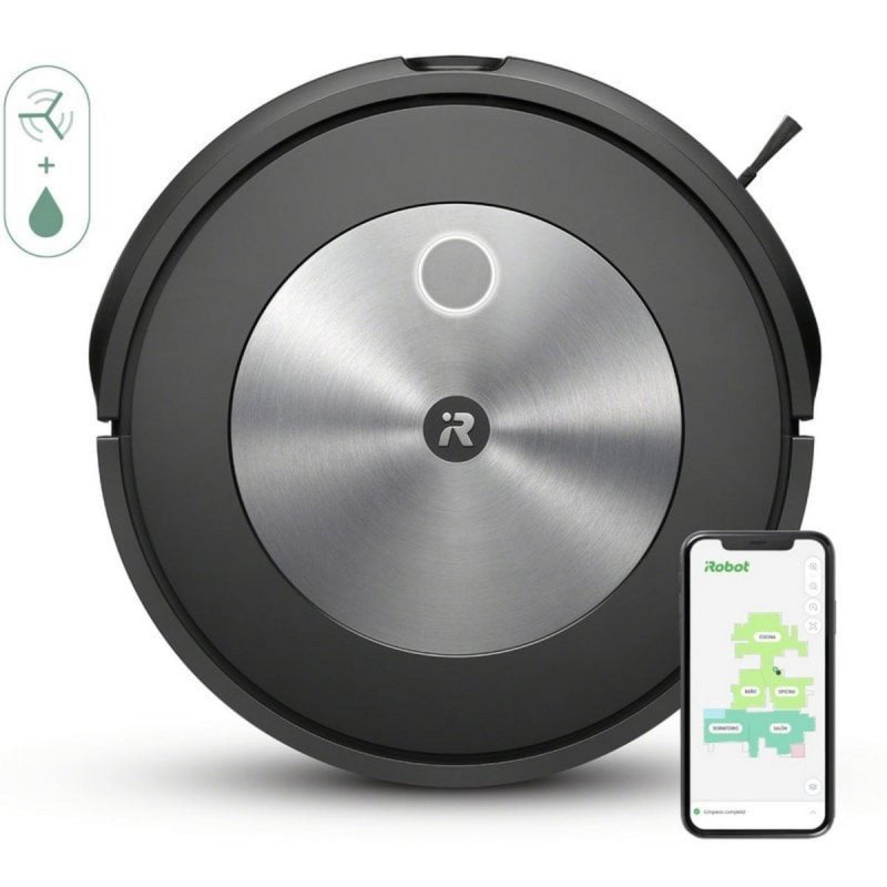 Thumbnail 3 de iRobot Roomba j5: robot aspirador y friegasuelos con depósito intercambiable y navegación PrecisionVision