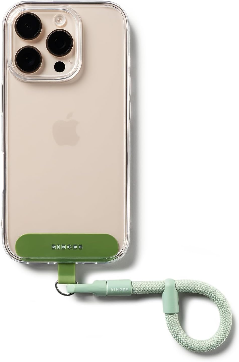 Detalle de Ringke Holder Link Flow Finger Ring Strap with Patch - Mute Mint