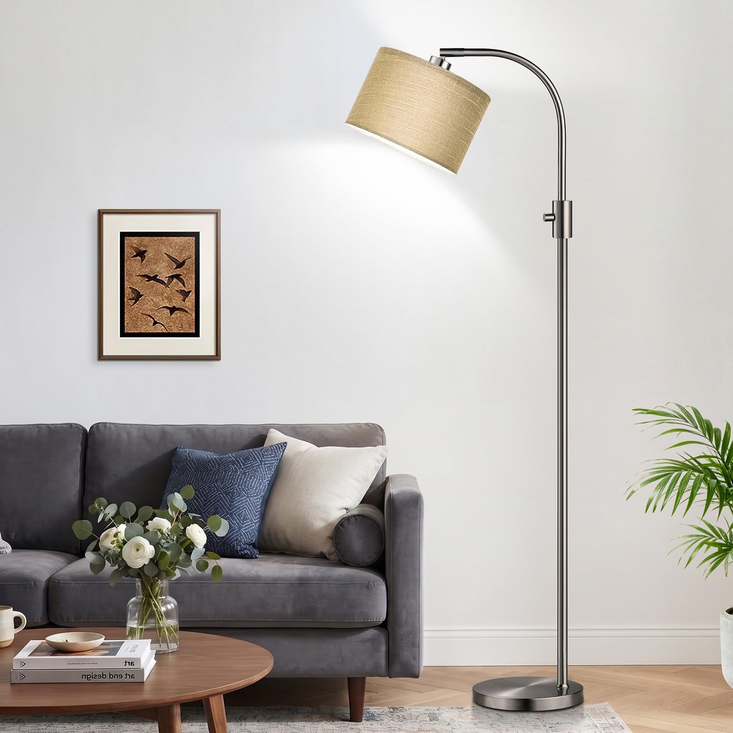 Thumbnail 6 de Nintiue Arc Floor Lamp, 65-Inch