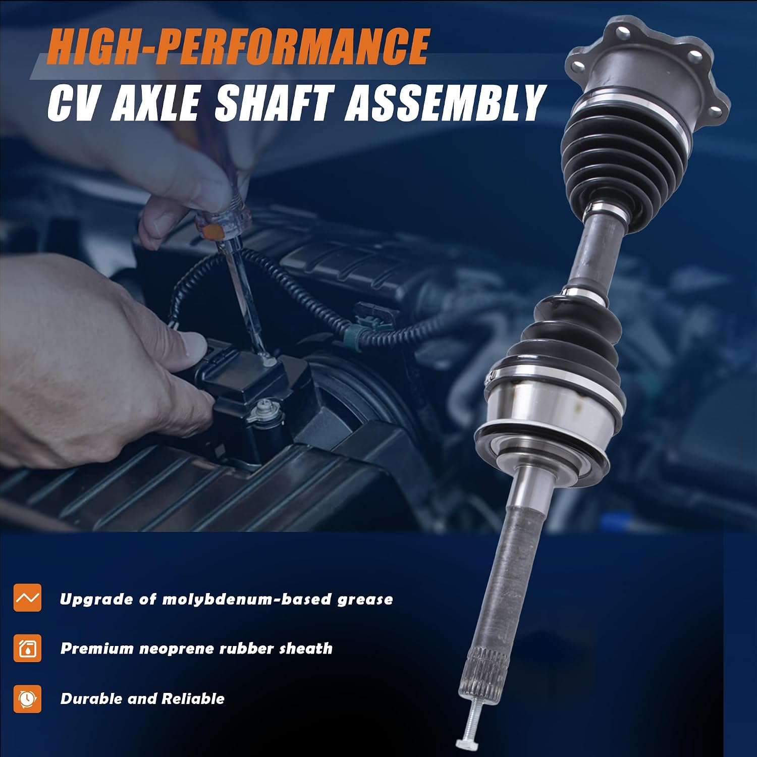 Detalle de KUIPERAUTO CV axle assembly set 4343035011