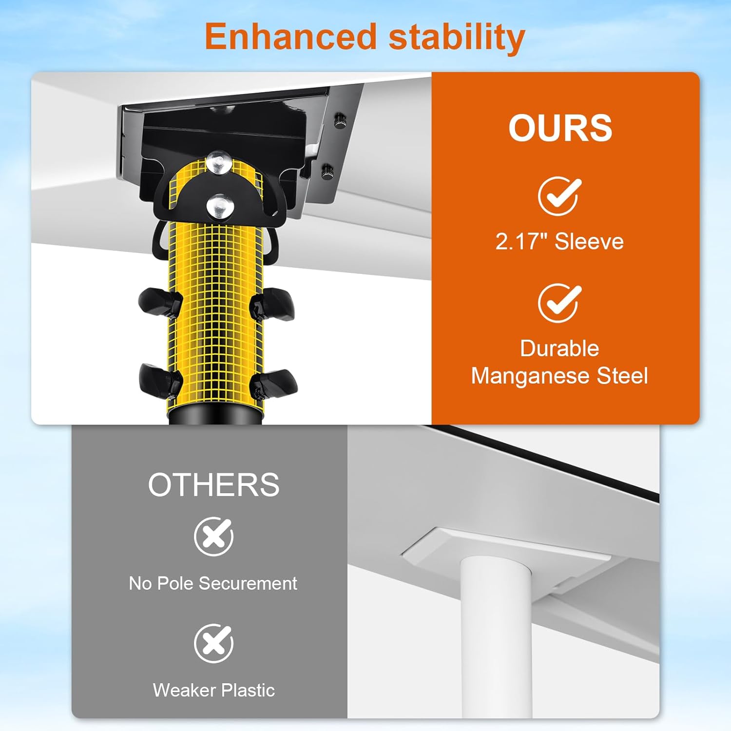 Thumbnail 4 de Starlink Gen 3 Tubular Adapter for 28–54mm Poles