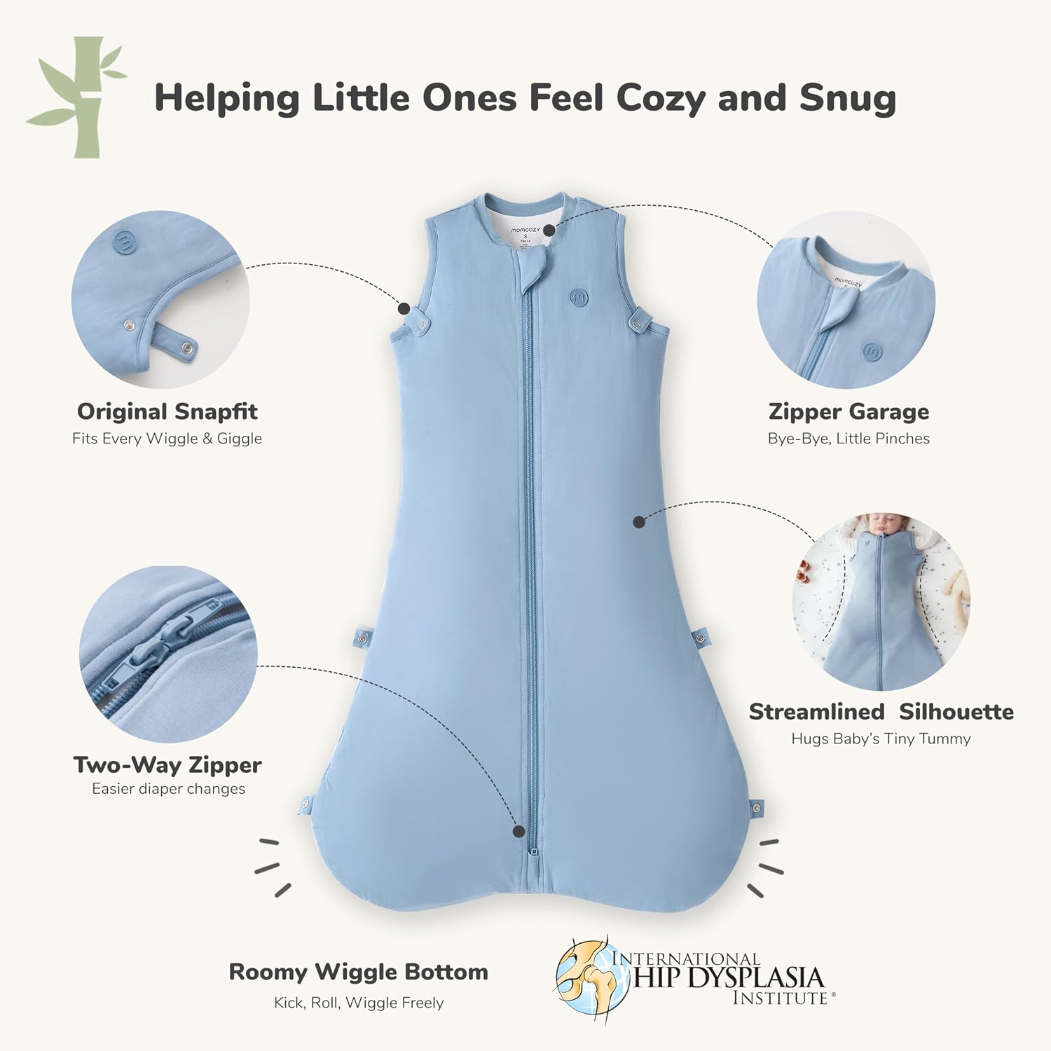 Thumbnail 1 de momcozy Baby Sleeping Bag 1.5 TOG