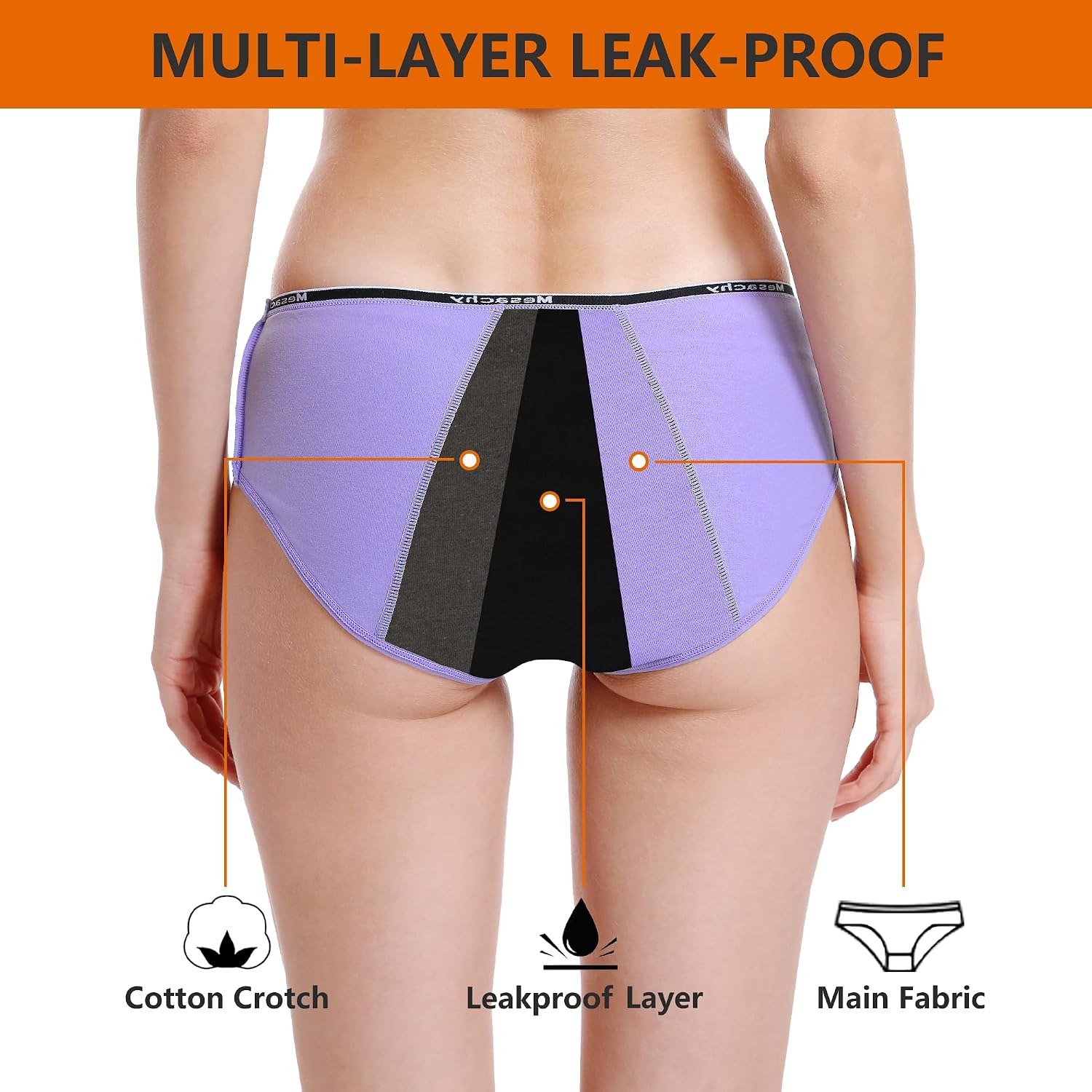 Thumbnail 6 de Mesachy Teens Period Underwear for Girls