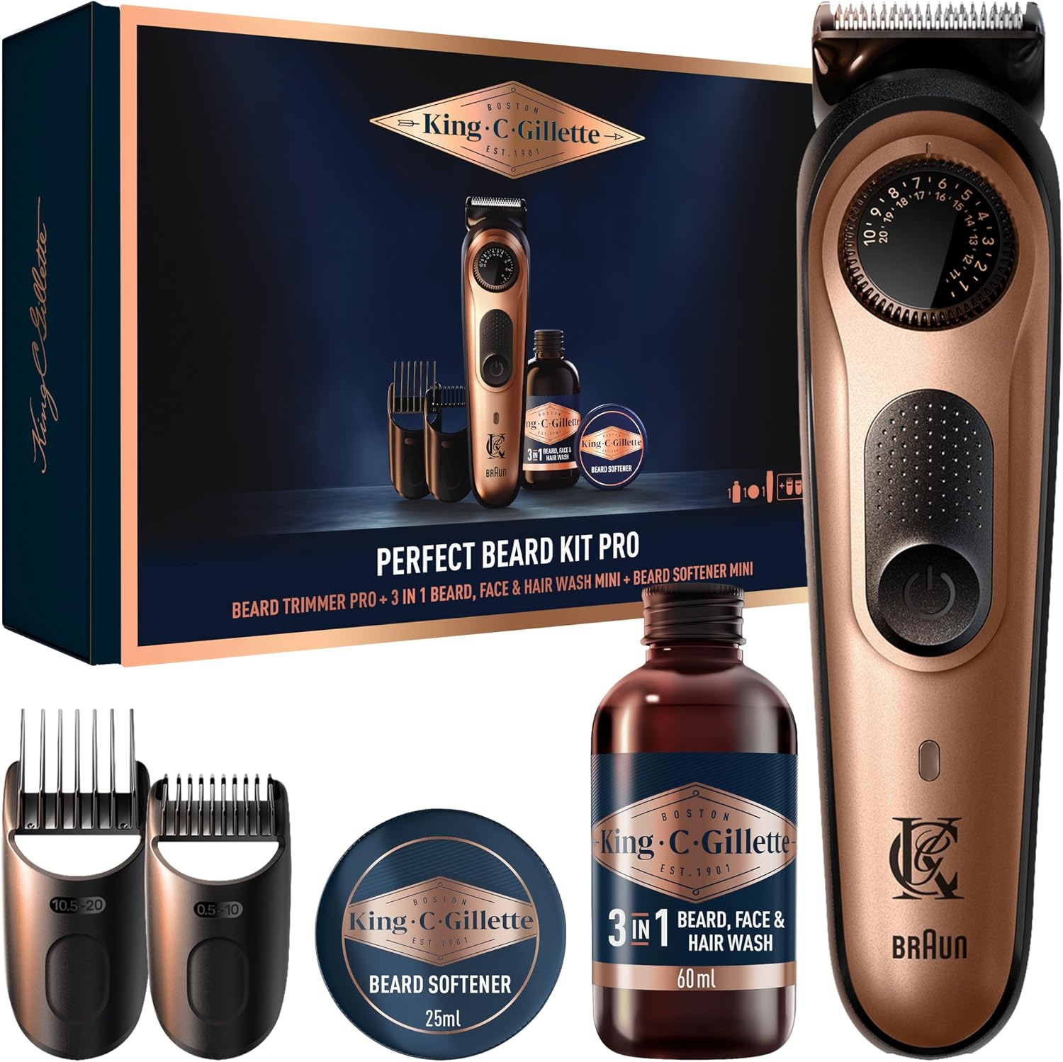 Detalle de King C. Gillette Trimmer regolabarba 40 ✂