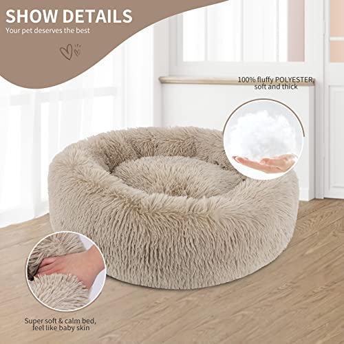 Detalle 2 de BVAGSS Anxiety Dog Bed 70 cm calming donut