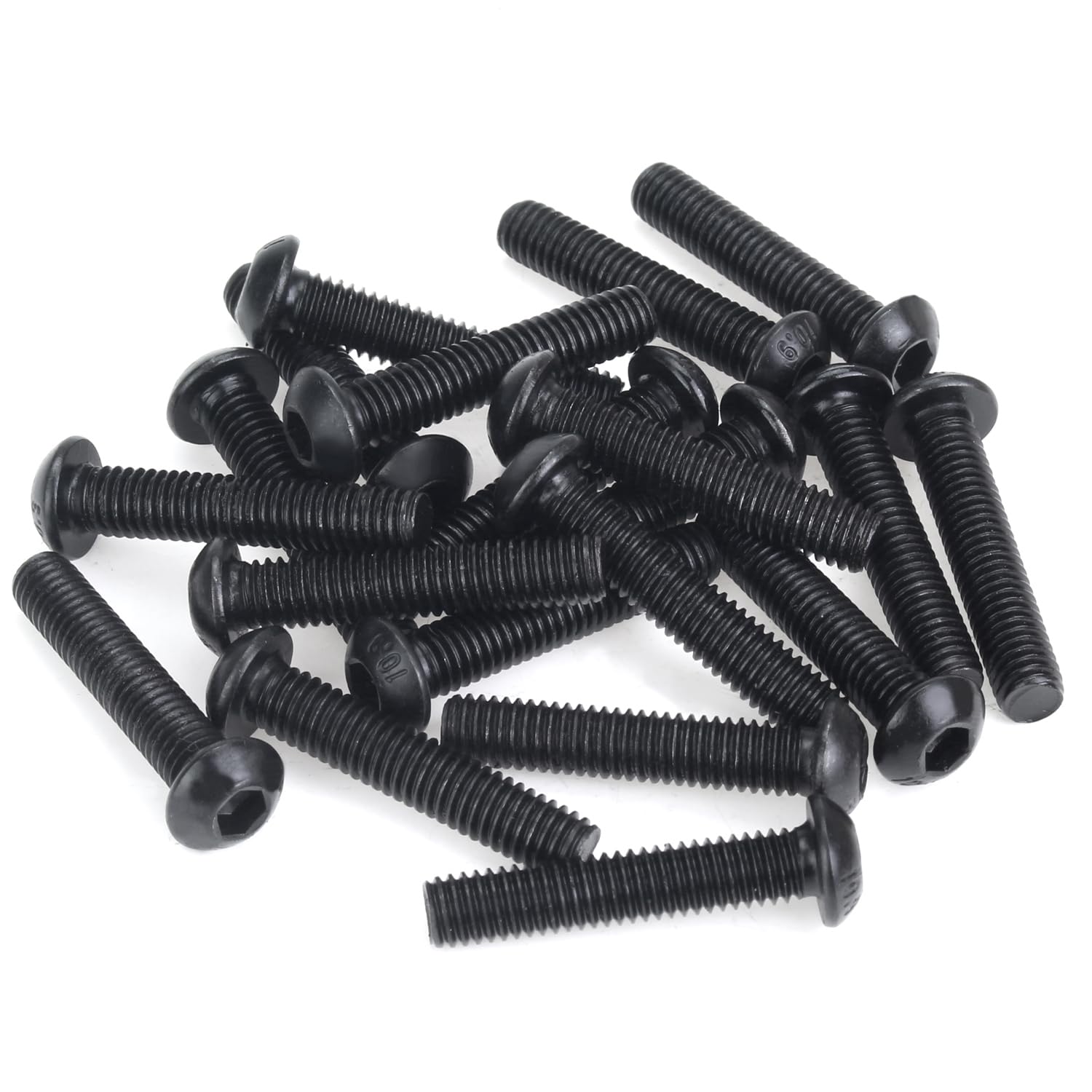 Detalle de Sutemribor M6 x 30mm Button Head Socket Cap Screws, 10.9 Alloy Steel