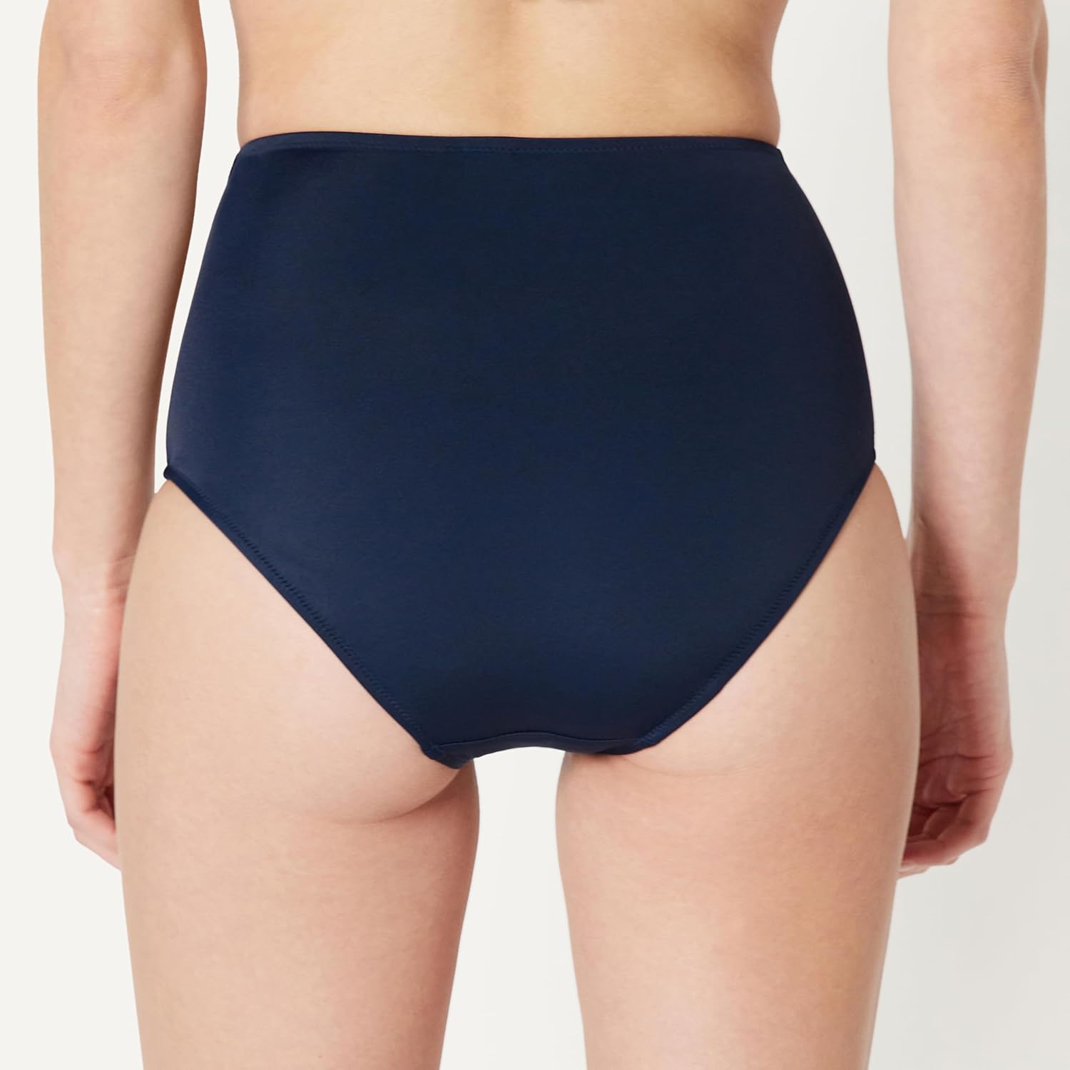 Detalle de Amazon Essentials Women's High Waist Swim Bottom (Available in Plus Size) – Practical, full-coverage beachwear