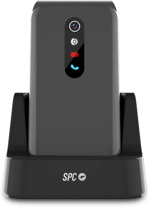 Detalle 2 de SPC Stella 2 teléfono de tapa para mayores, SOS y USB-C