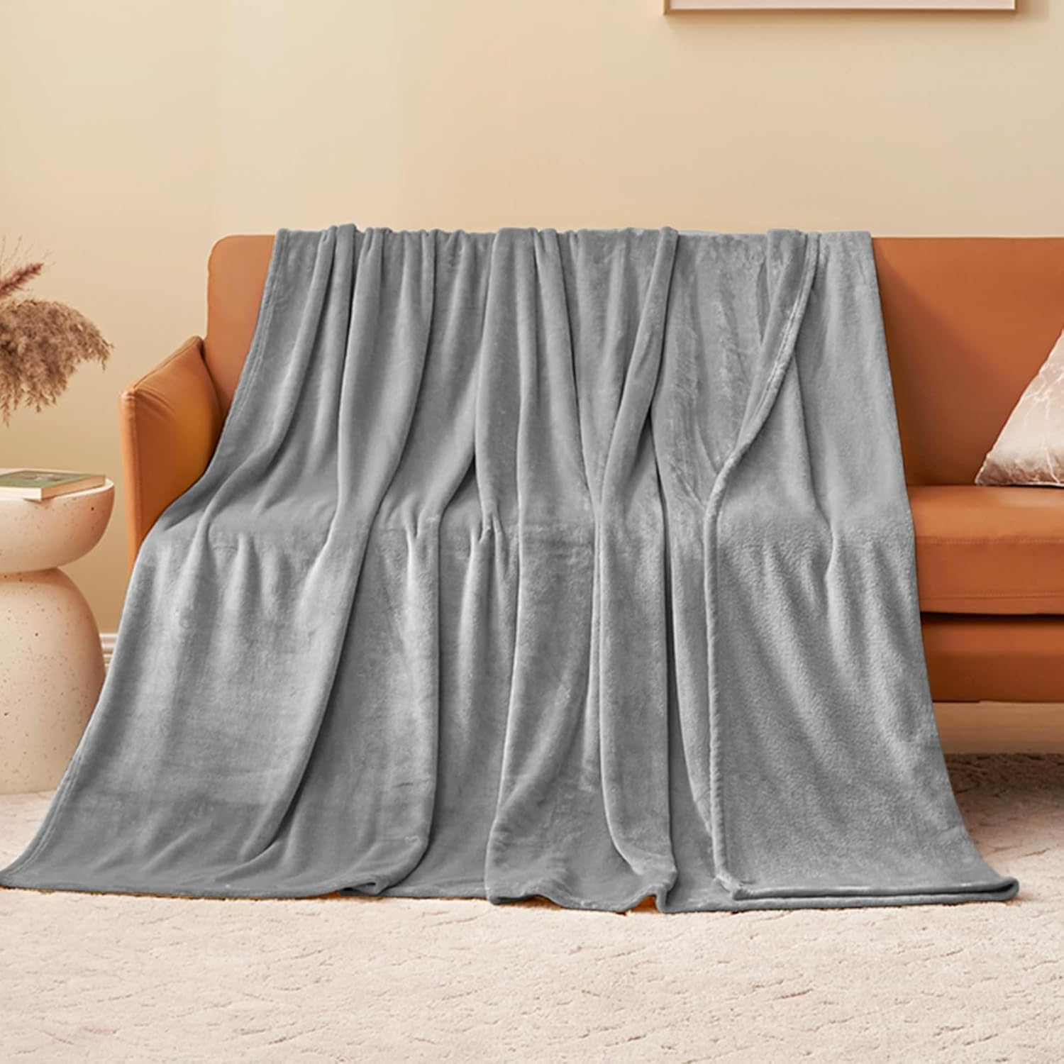 Detalle de Aisbo Fleece Blanket 130x150cm cosy throw