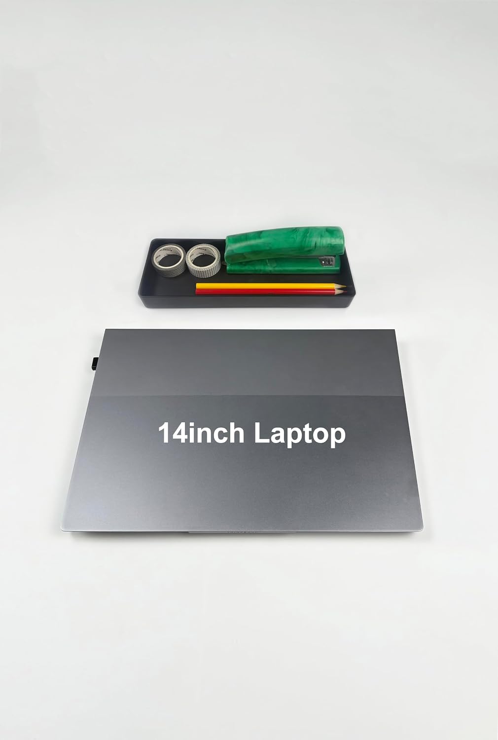 Thumbnail 5 de Amazon Basics Rectangular Plastic Desk Organizer (Half Accessory Tray)