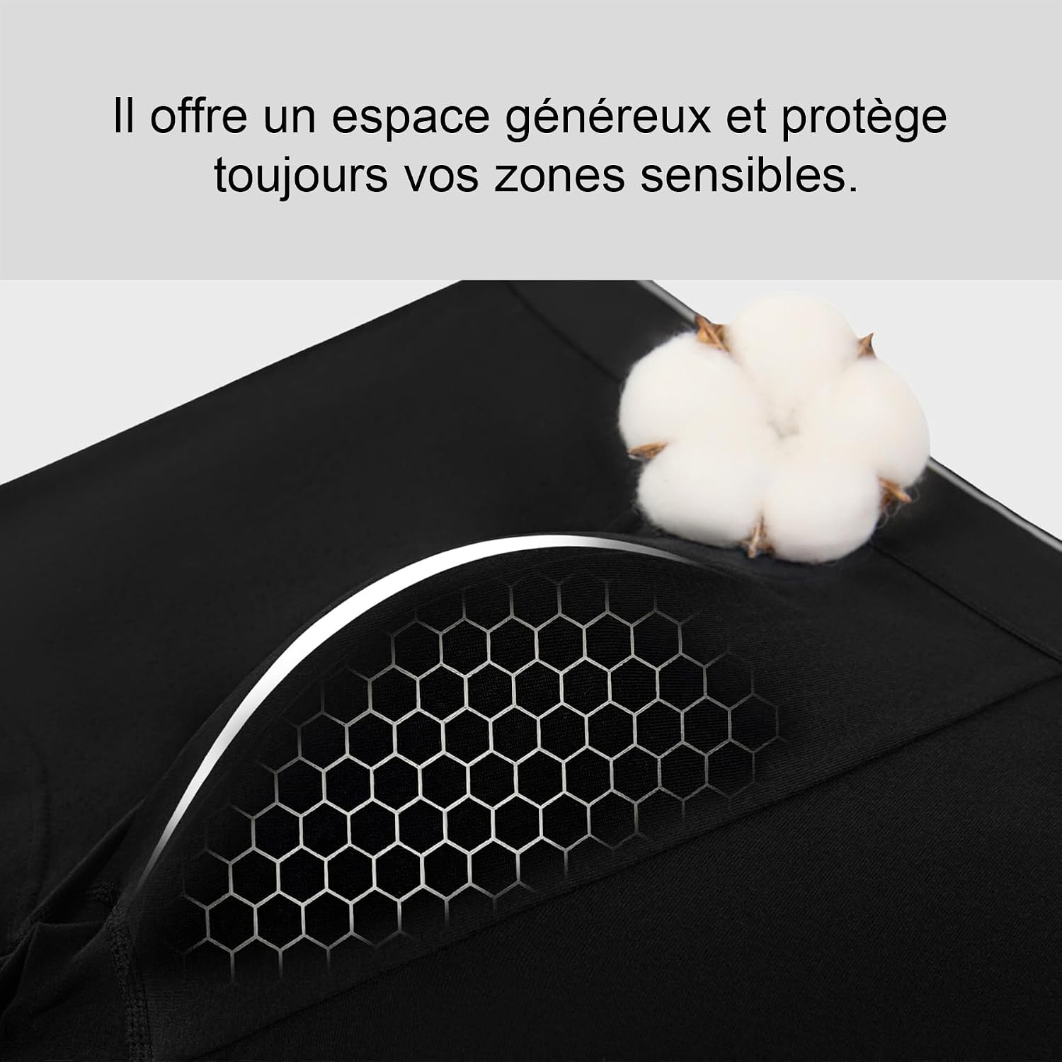 Thumbnail 4 de Uniexcosm Boxer Homme en Coton Respirant — Trunk Fitted Ultra Confortable