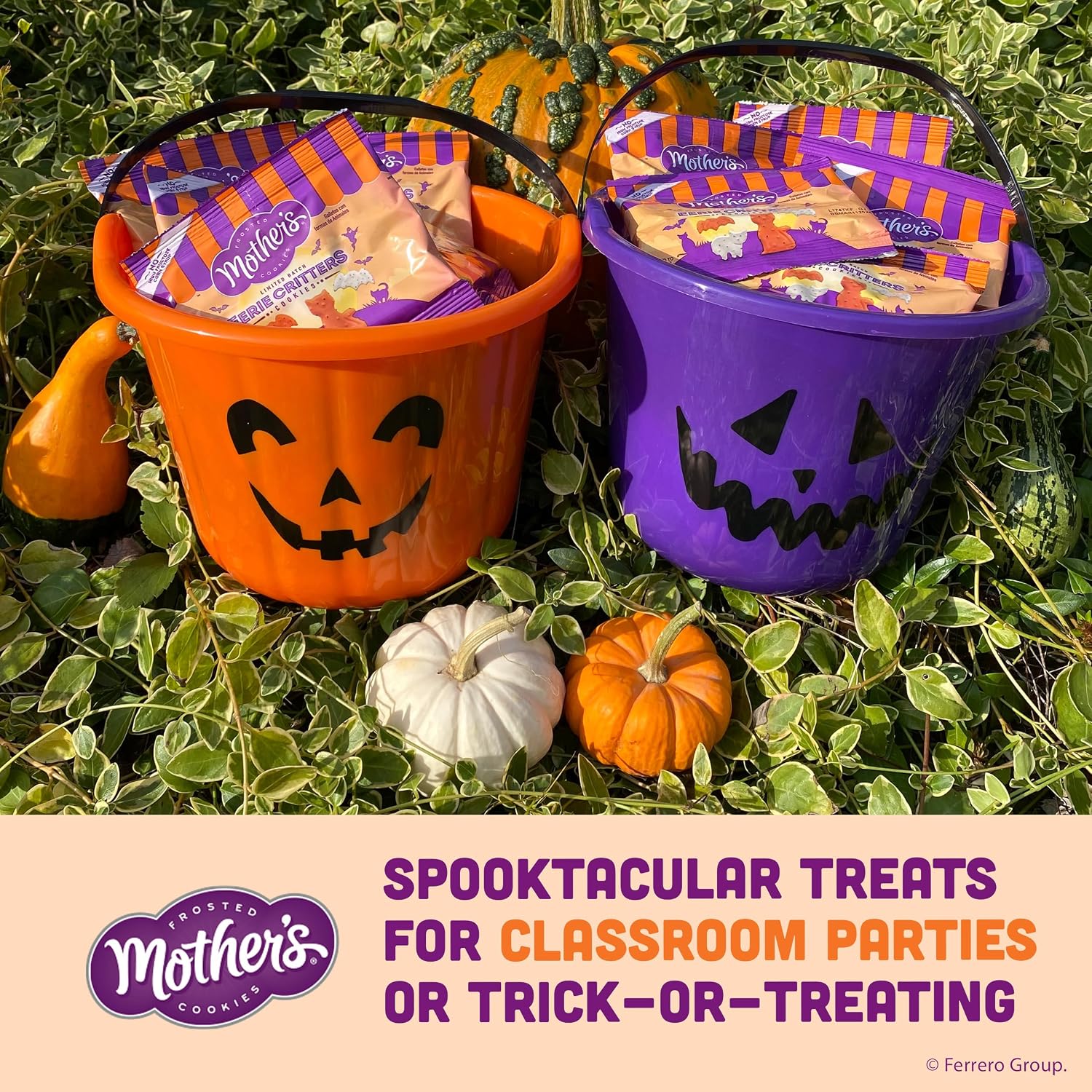 Thumbnail 6 de Mother's SUVELAM Eerie Critters Halloween Cookies, 30 Wrapped 0.5 oz Bags