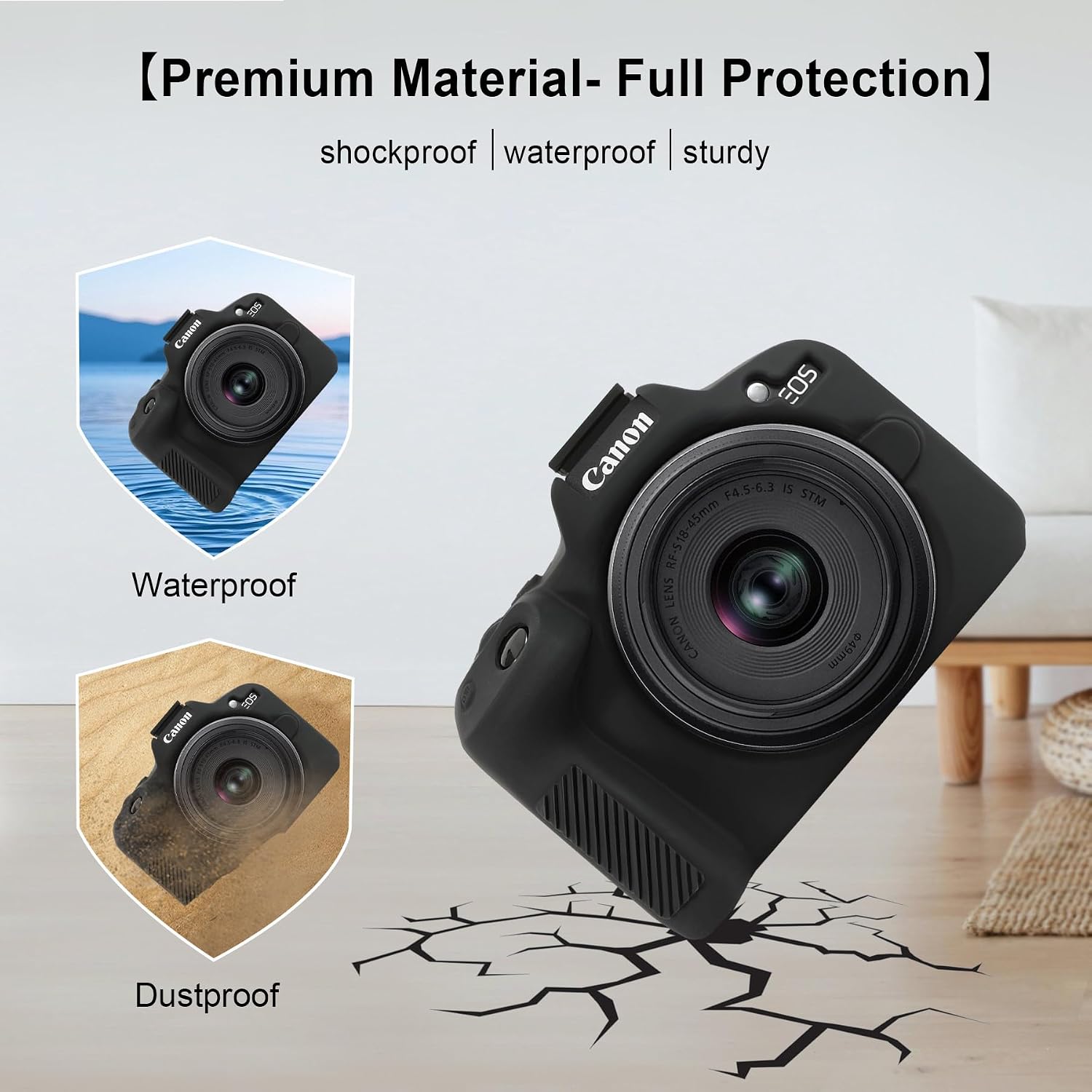 Thumbnail 5 de Elonbo Silicone Case for Canon EOS R50
