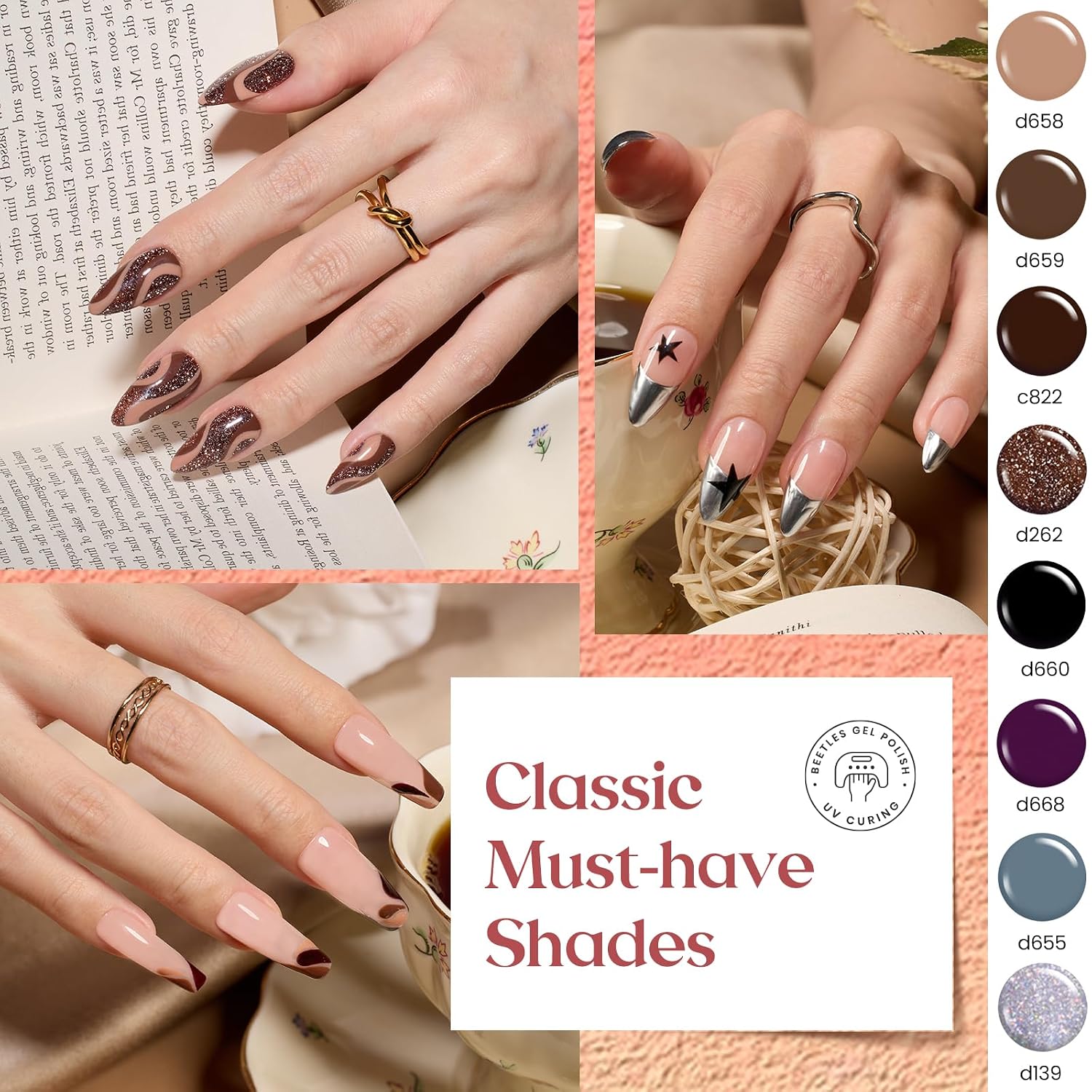 Thumbnail 4 de Beetles Gel Liner Nail Art Set 50 Colors
