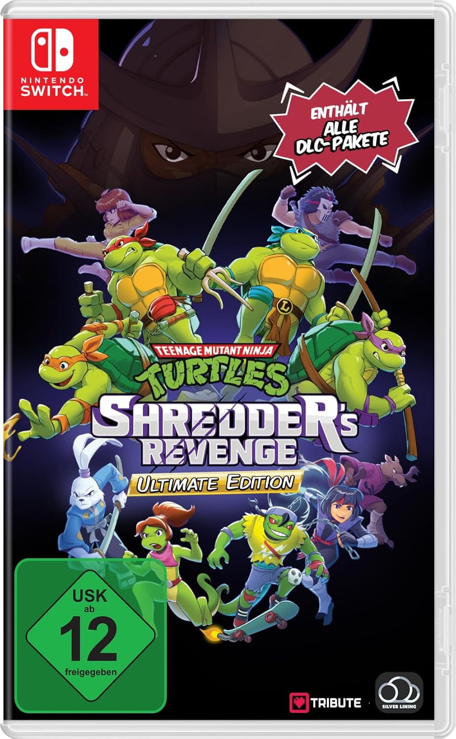 Detalle de Teenage Mutant Ninja Turtles: Shredder's Revenge Ultimate Edition voor Nintendo Switch