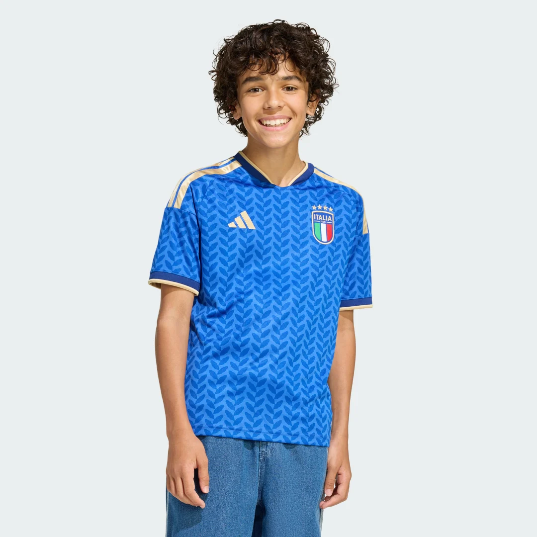Thumbnail 2 de Camiseta primera equipación Italia 26 de Adidas — azul, para fans y uso diario