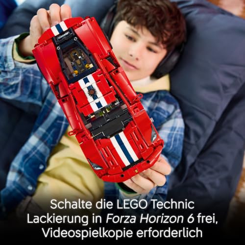 Thumbnail 4 de LEGO Technic Ferrari 488 Pista Auto 42235 – Bauspaß, Detailgenauigkeit und Ausstellungsstück
