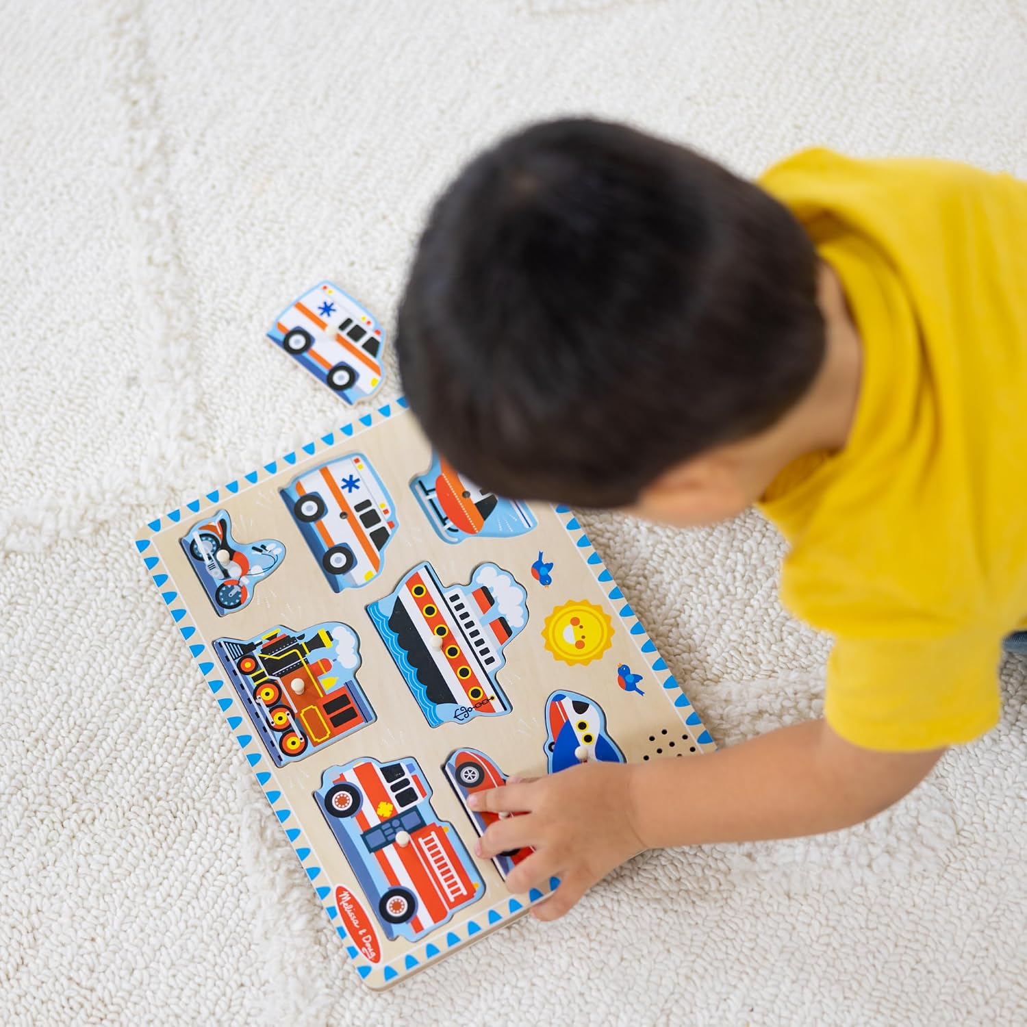 Detalle 2 de Melissa & Doug sound puzzle 8 pcs