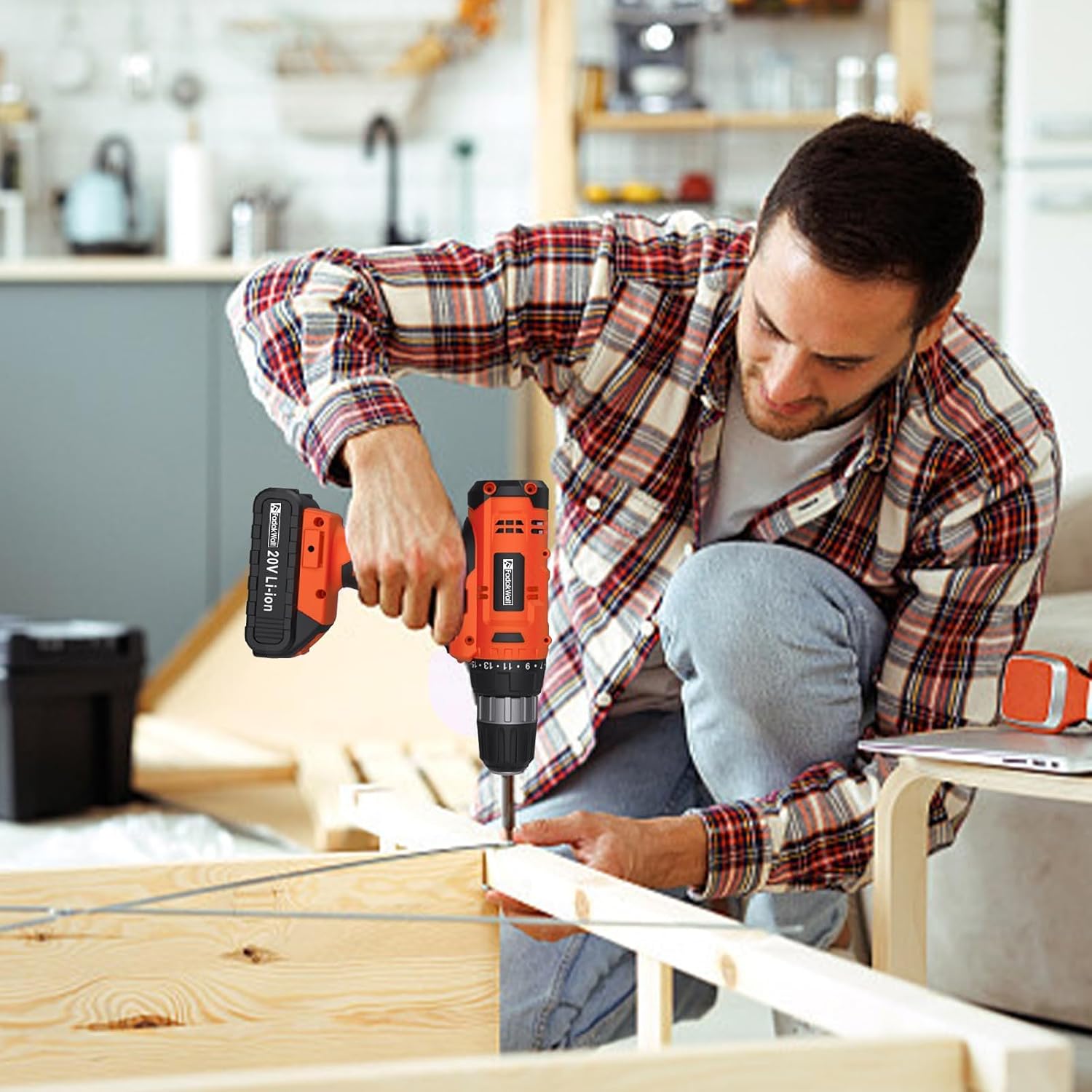 Thumbnail 6 de FADAKWALT 20V Cordless Drill Set