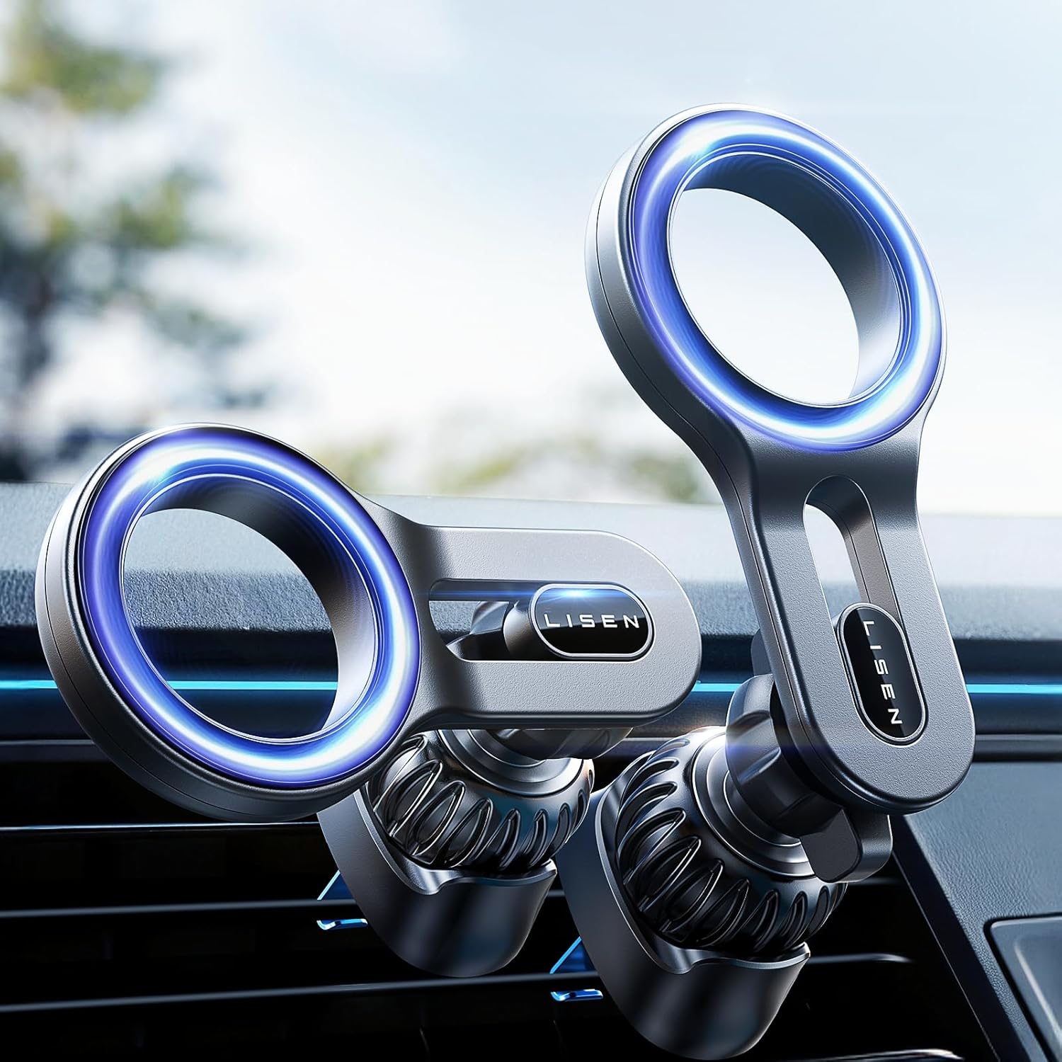 LISEN MagSafe Car Mount 2026 for iPhone