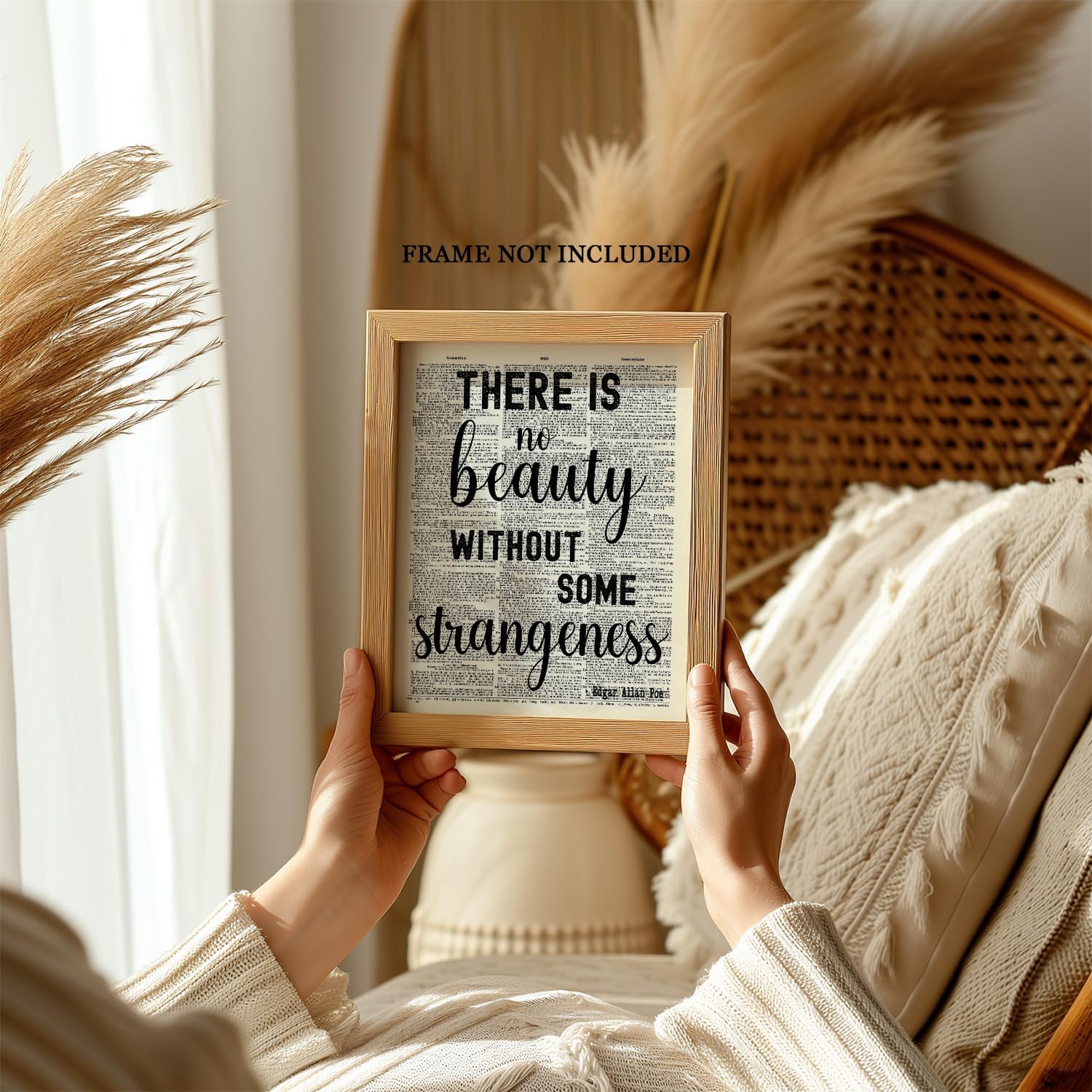 Thumbnail 5 de Edgar Allan Poe Quote Print, 8 x 10-Inch