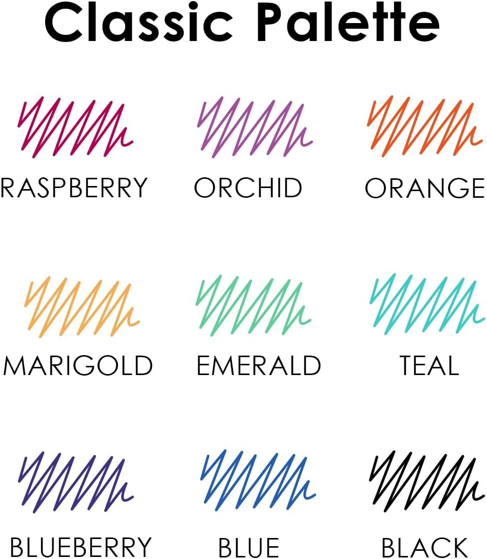 Thumbnail 4 de Grabie Erasable Gel Pens, 0.7 mm, 9-Color Pack — Erasable, Smooth Writing for Journaling and Planning