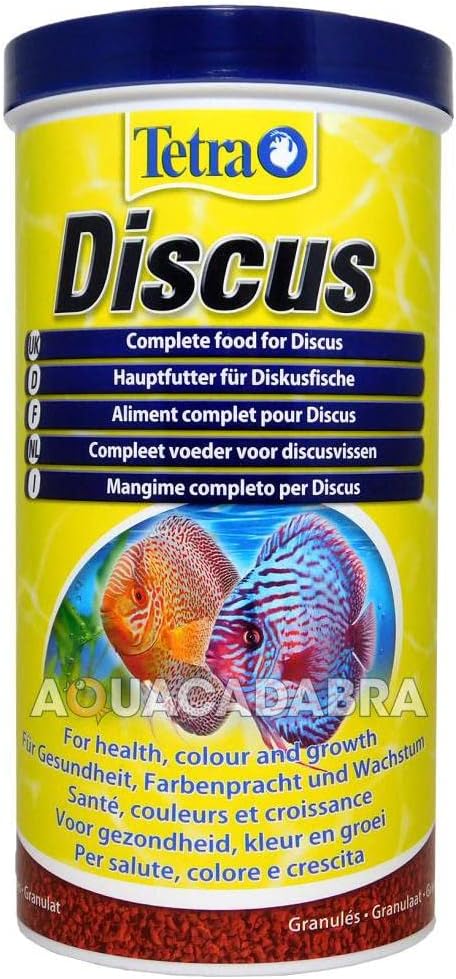 Detalle de TETRA Nourriture Pour Poissons Complète pour Discus – Granulés submersibles, 1 Litre