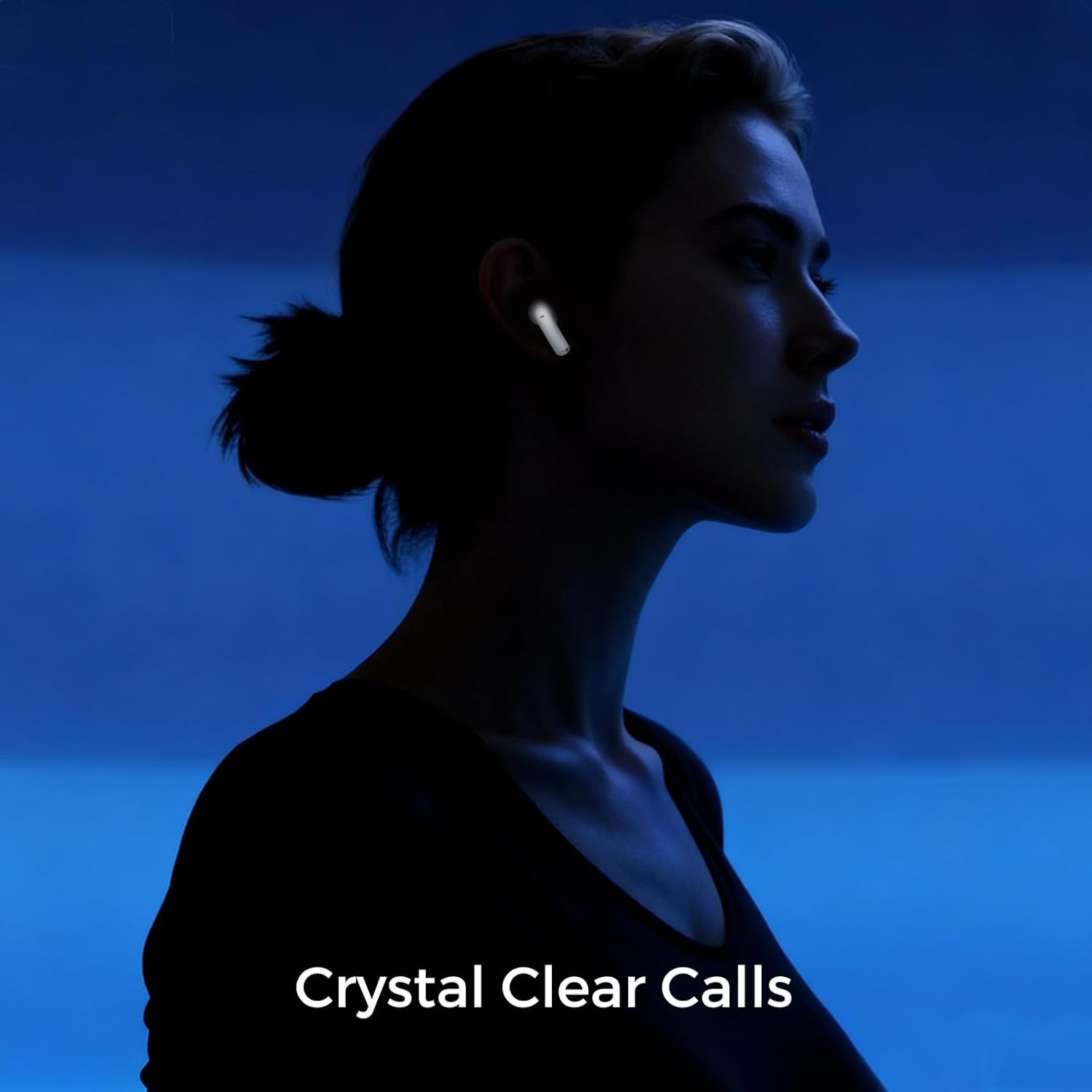Detalle de yobola Kopfhörer Kabellos T2 Pro: Bluetooth 5.4 In-Ear mit 4 HD-Mikrofonen und IPX7 – zuverlässige Sound-Performance für Alltag und Sport